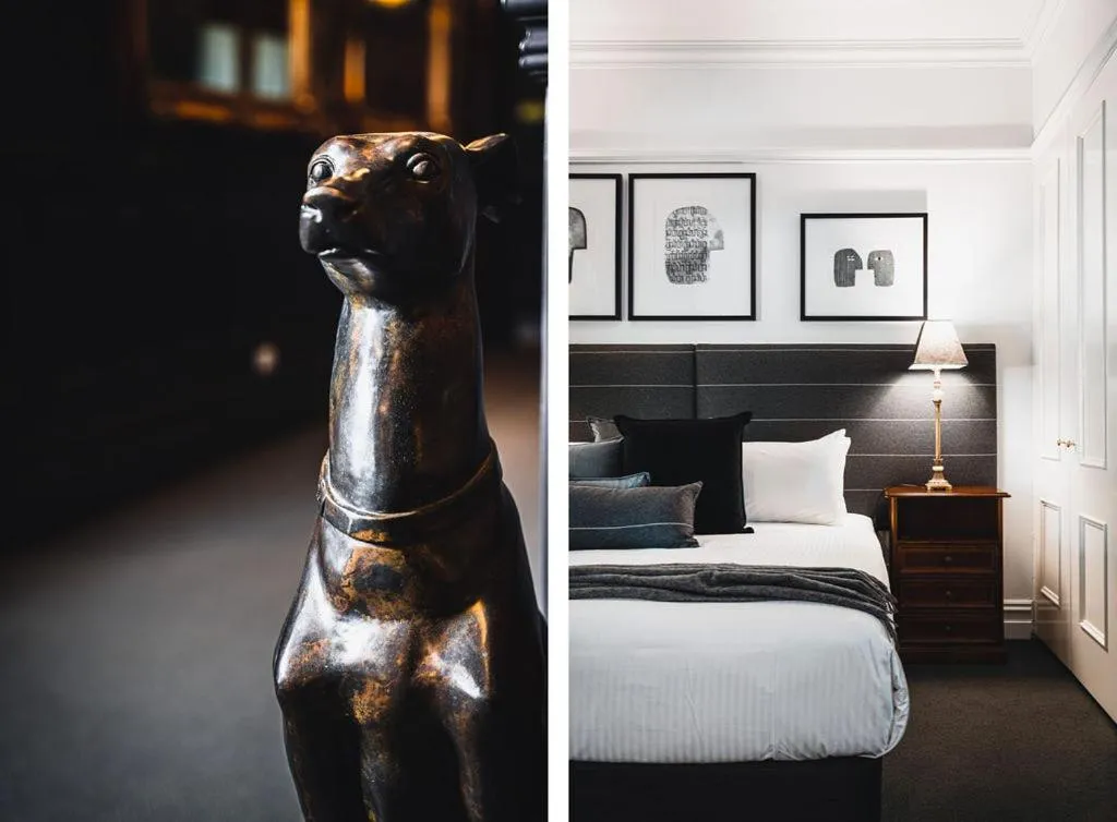 Bedroom, Bed in Hotel Bellinzona Daylesford