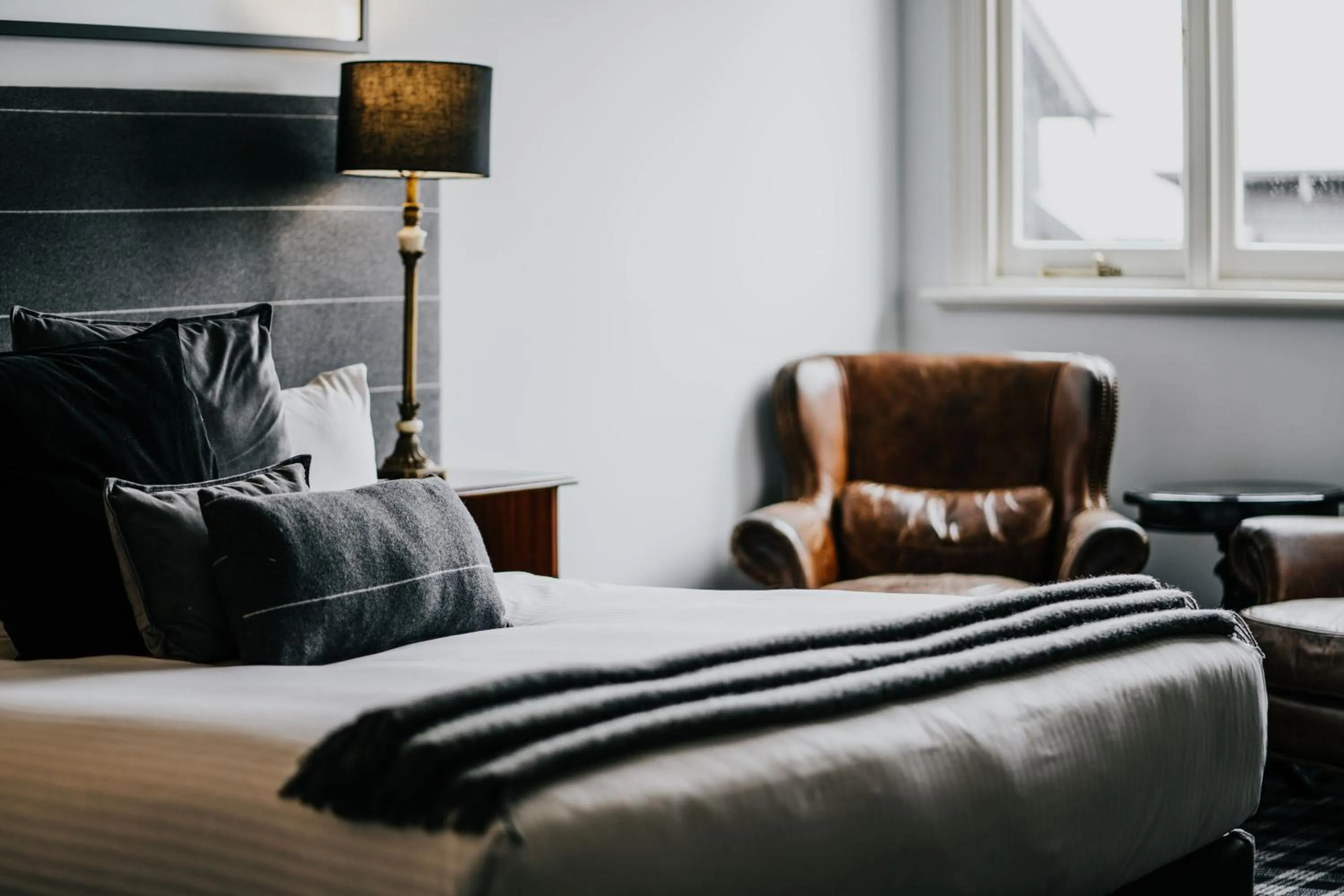 Bed in Hotel Bellinzona Daylesford