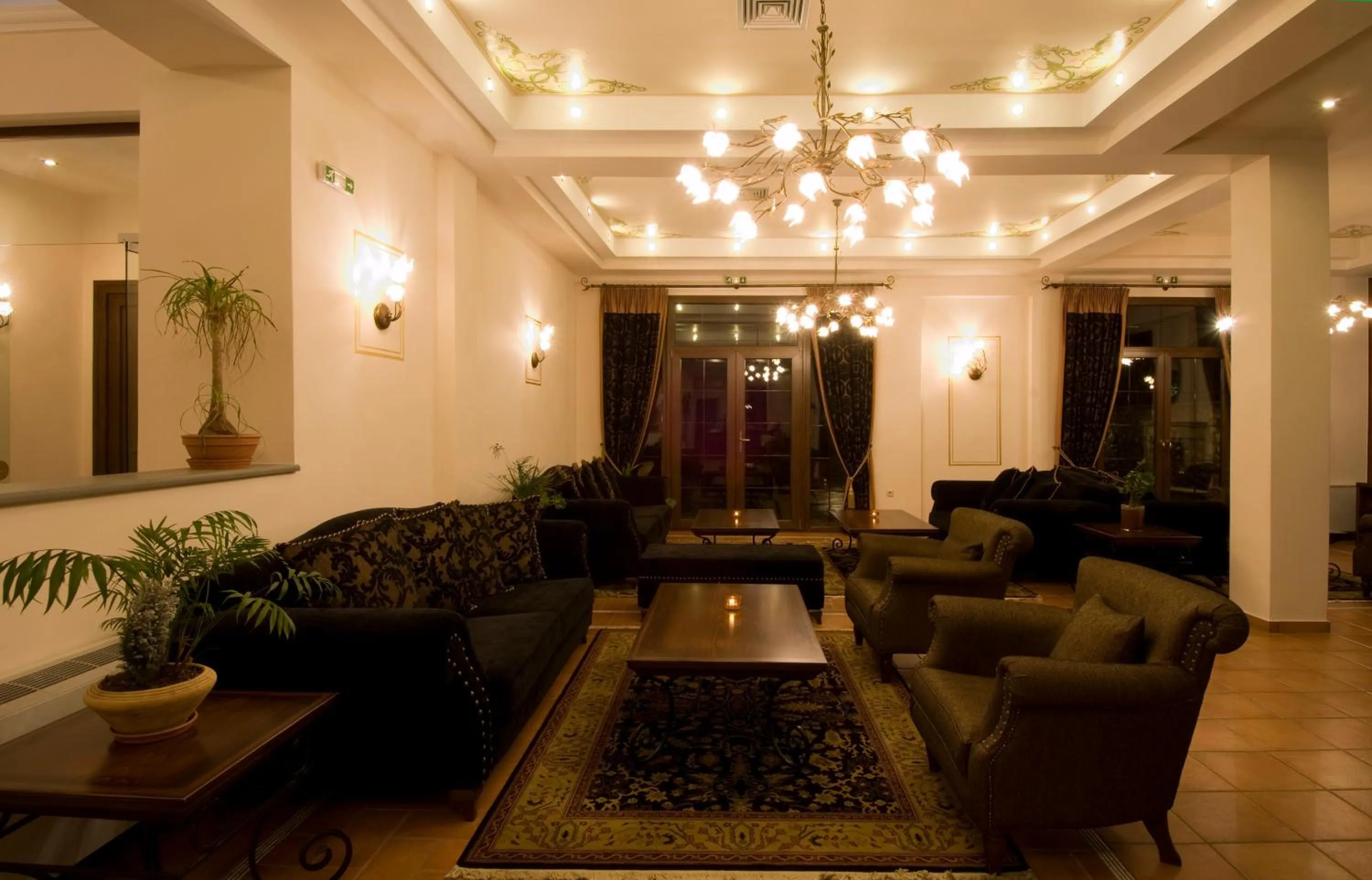 Lobby or reception in Dellas Boutique Hotel