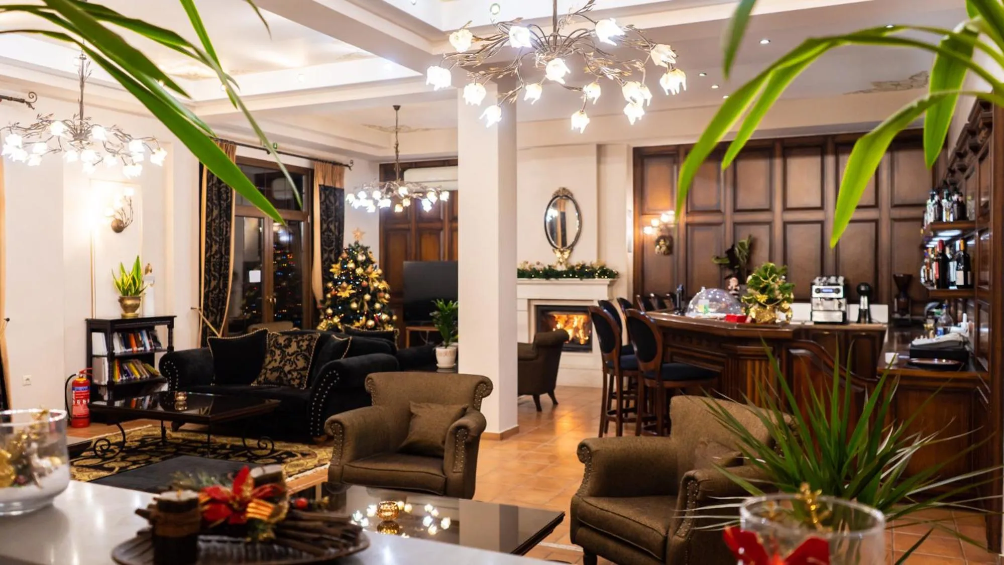 Lobby or reception in Dellas Boutique Hotel