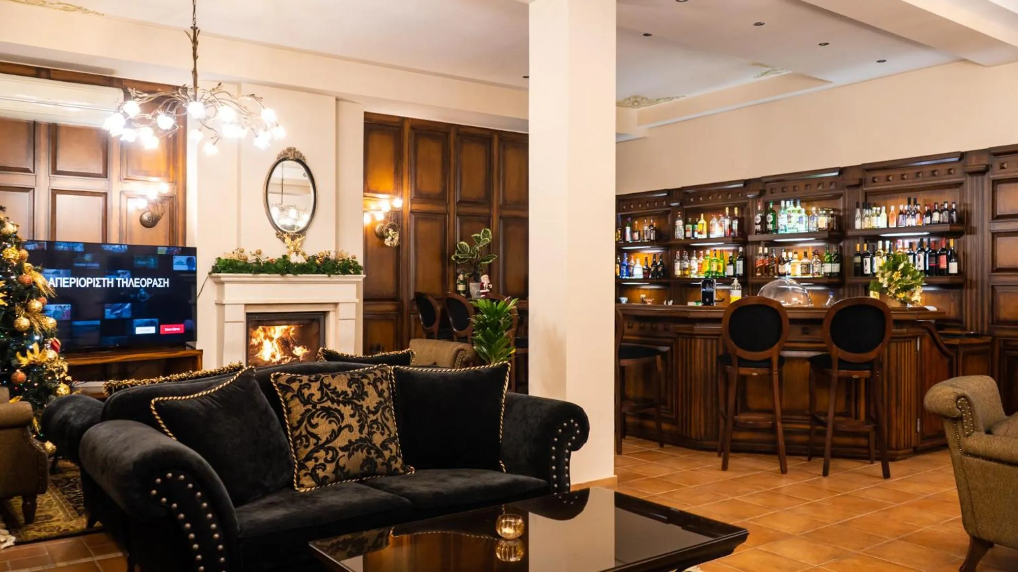 Lobby or reception in Dellas Boutique Hotel