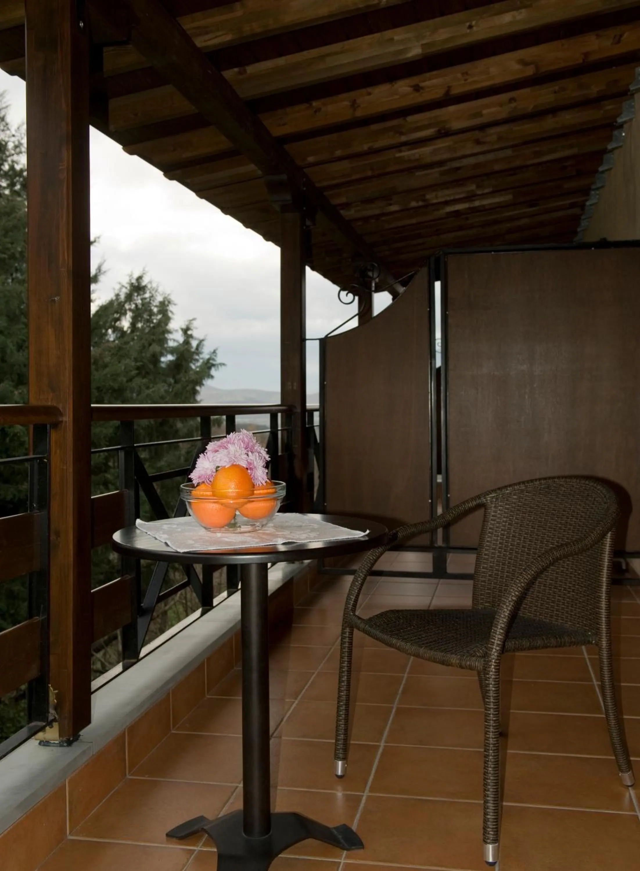 Balcony/Terrace in Dellas Boutique Hotel