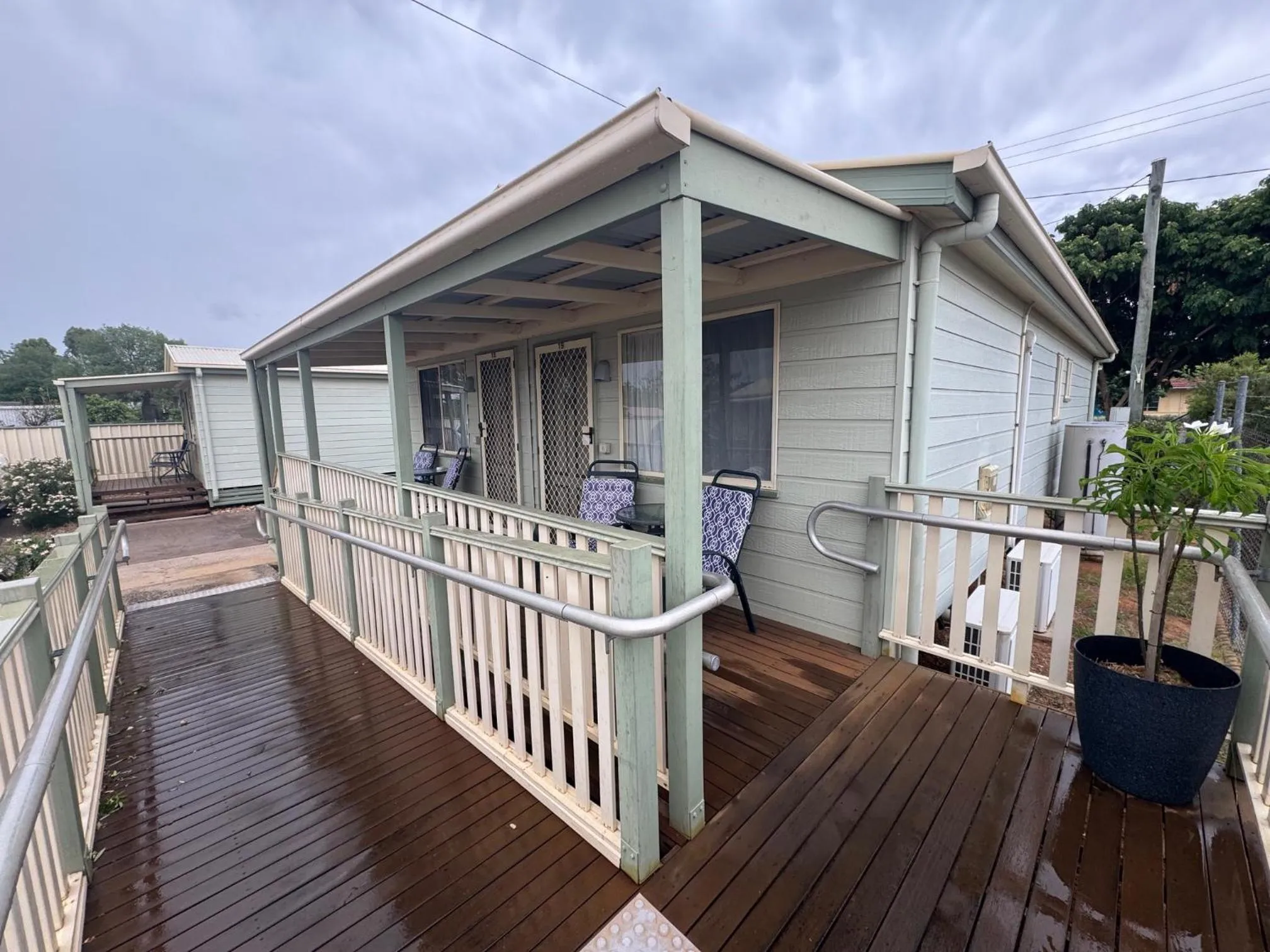 Balcony/Terrace in Warrego Motel