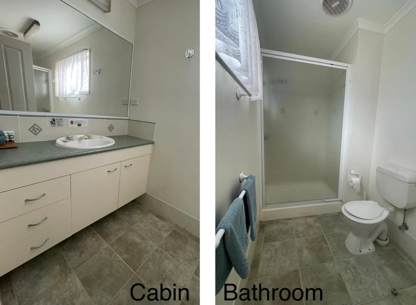 Shower in Warrego Motel