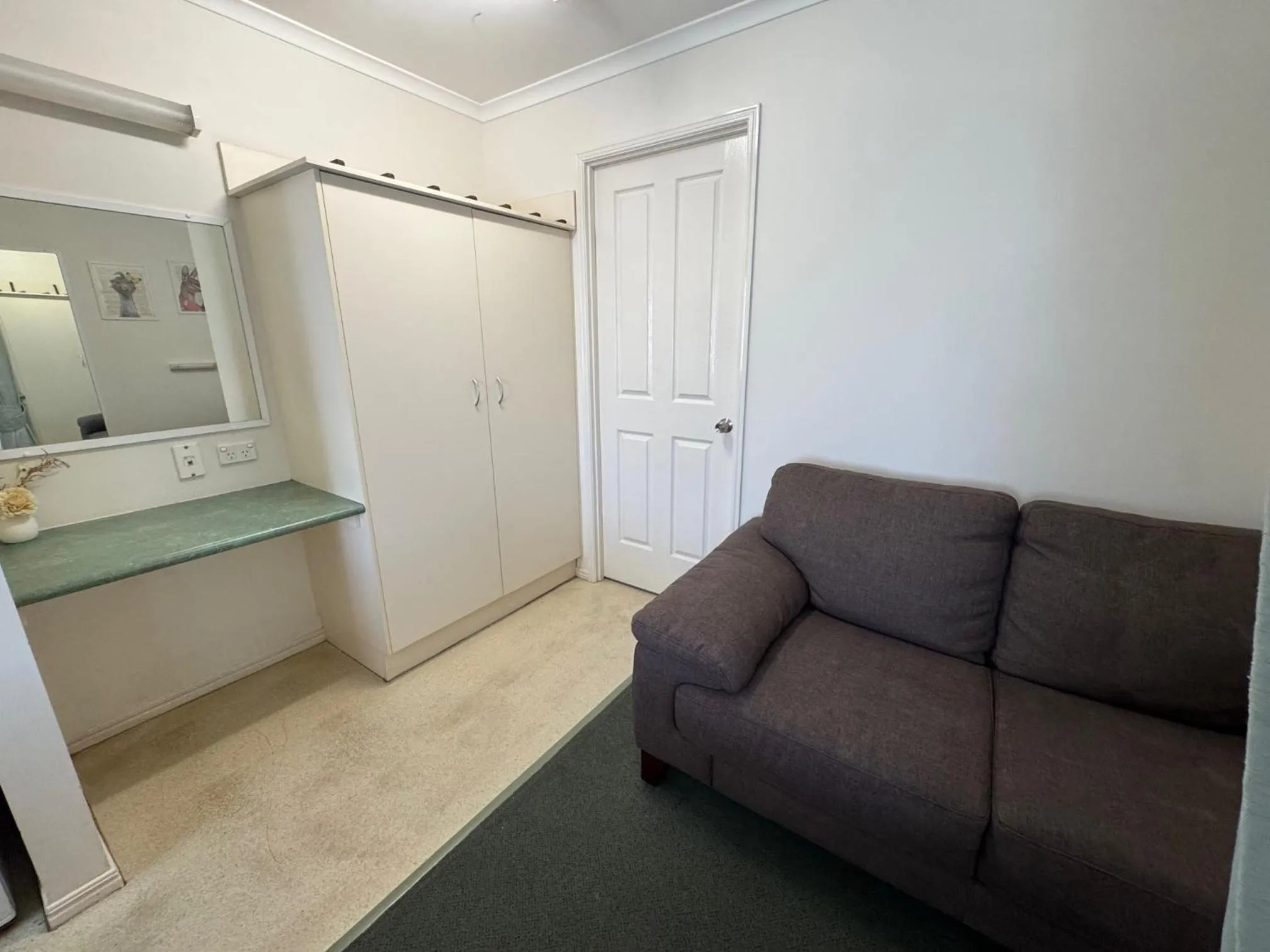 Seating area in Warrego Motel