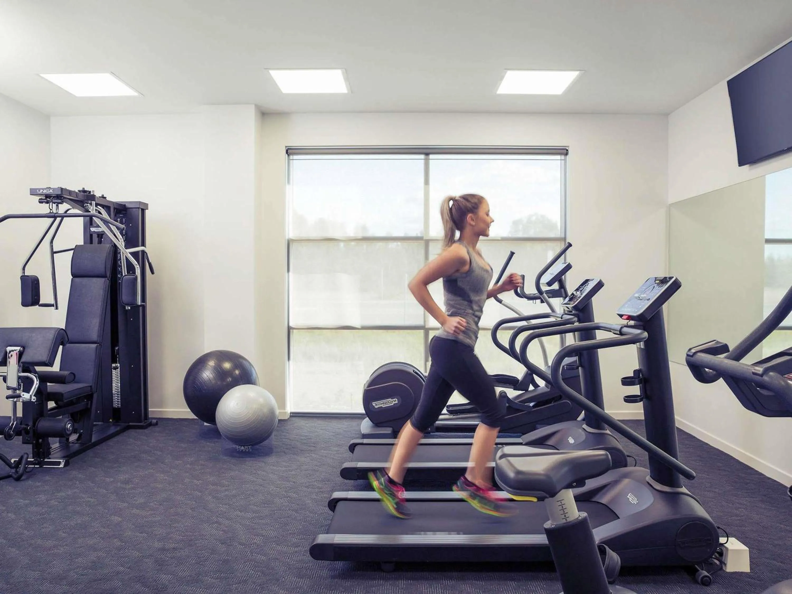Fitness centre/facilities in Mercure Newcastle Airport