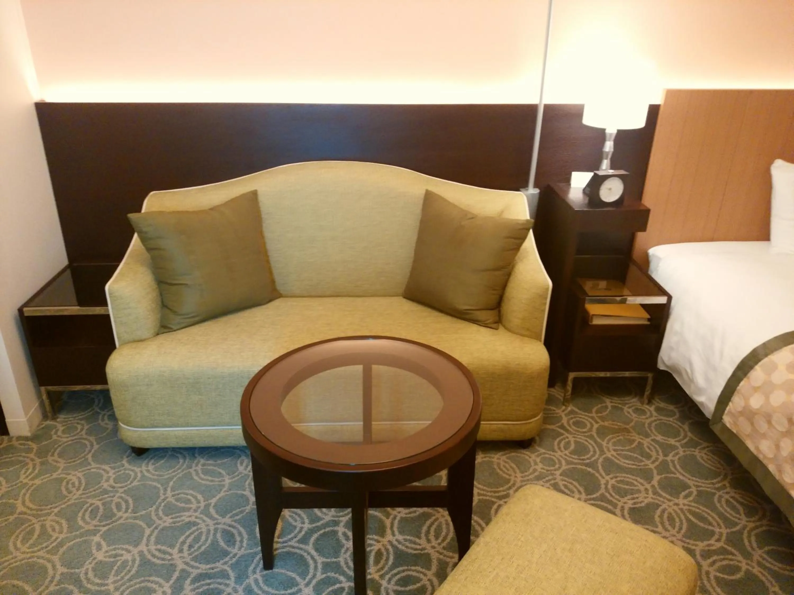 Seating area, Bed in JR Hotel Clement Tokushima