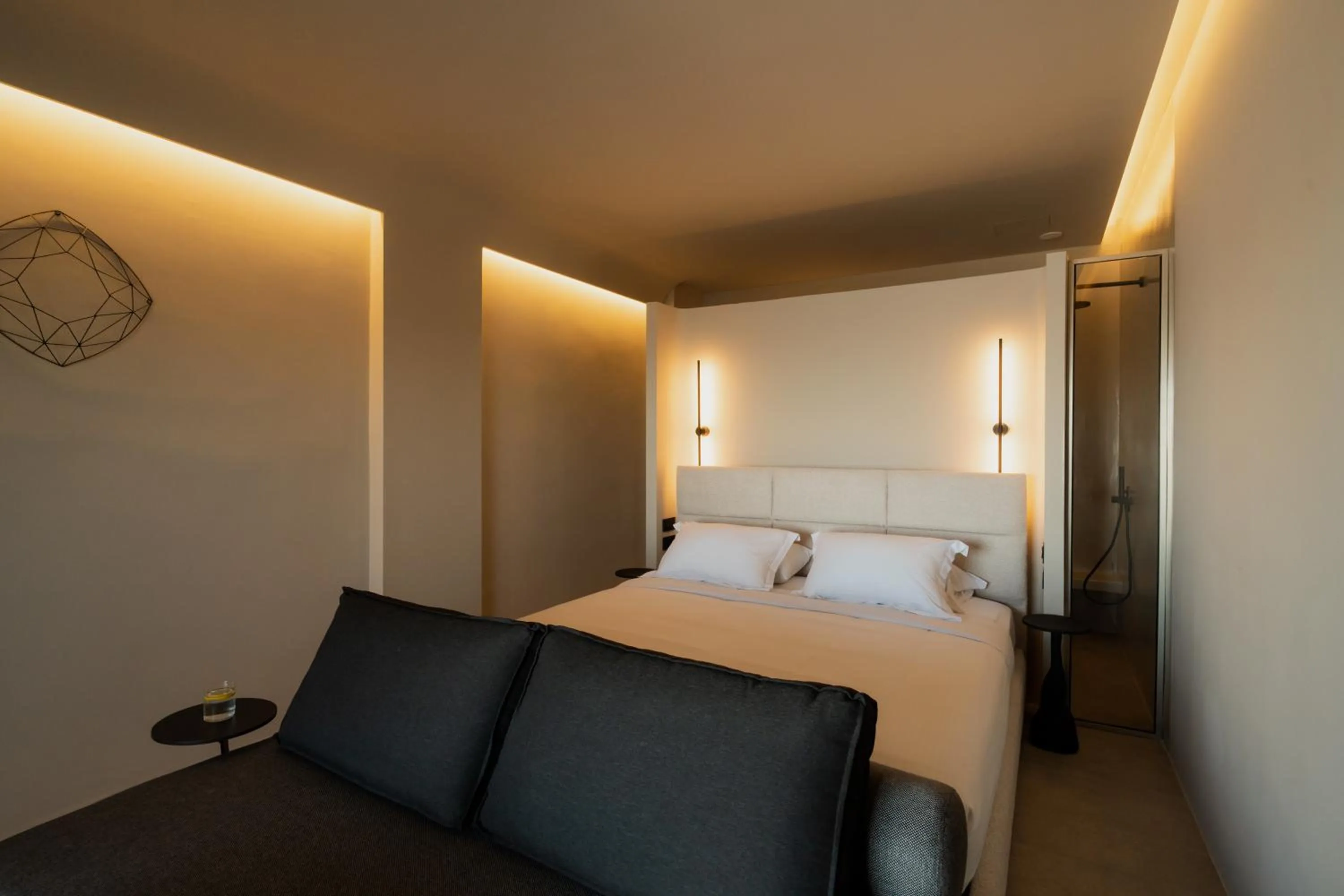 Bed in Black Diamond Suites