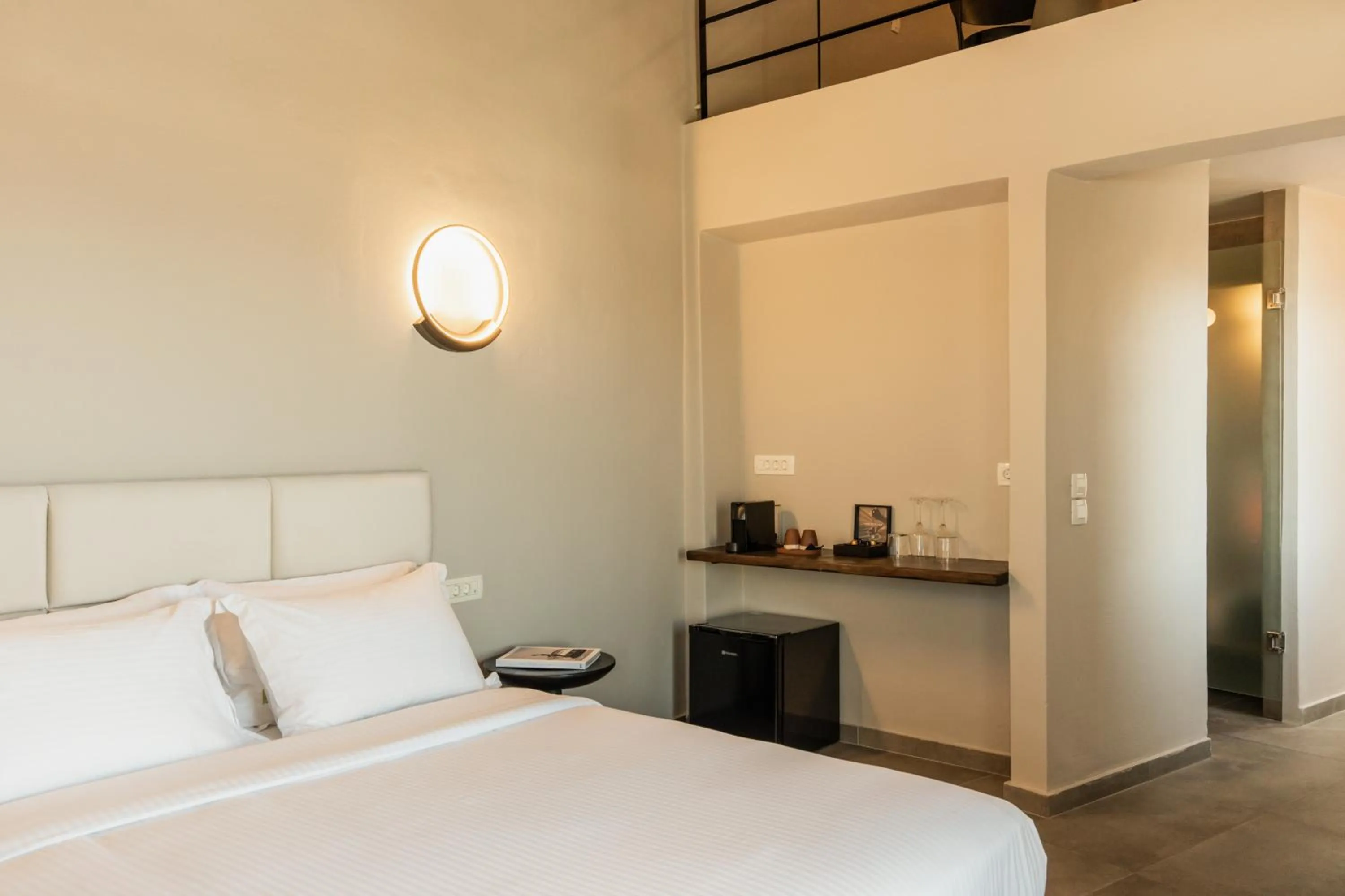 Bed in Black Diamond Suites