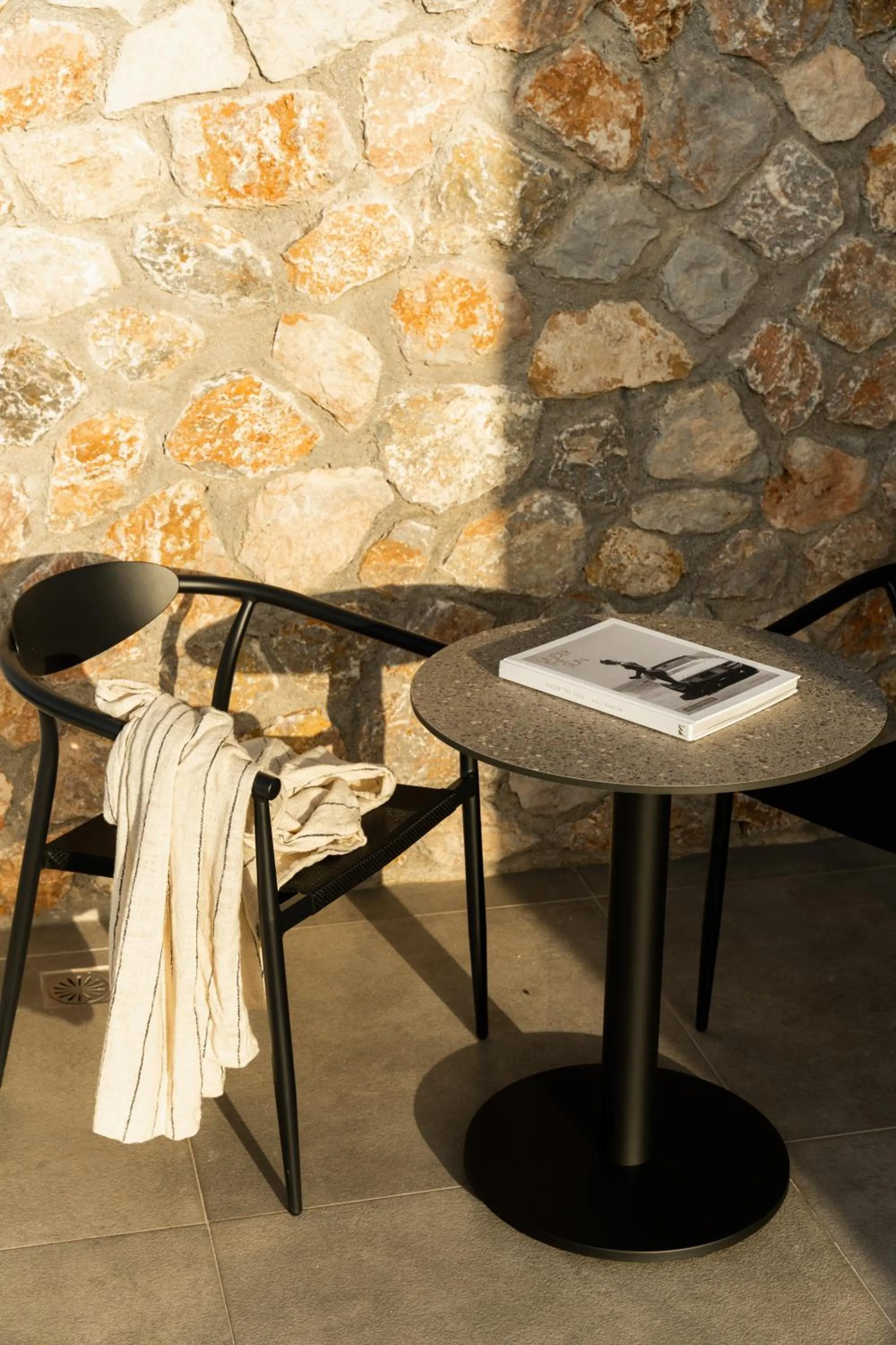 Seating area in Black Diamond Suites