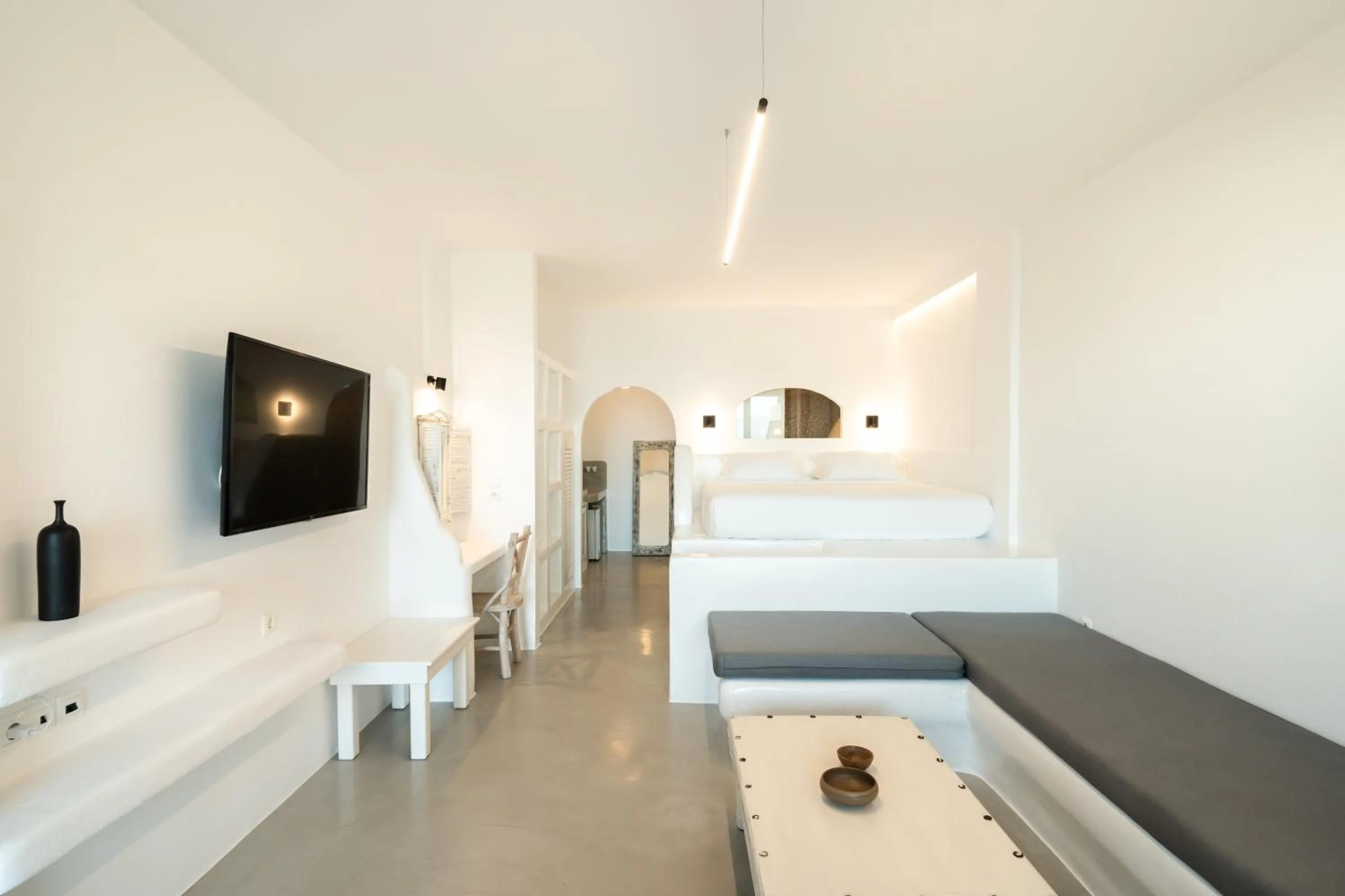 Bed in Black Diamond Suites