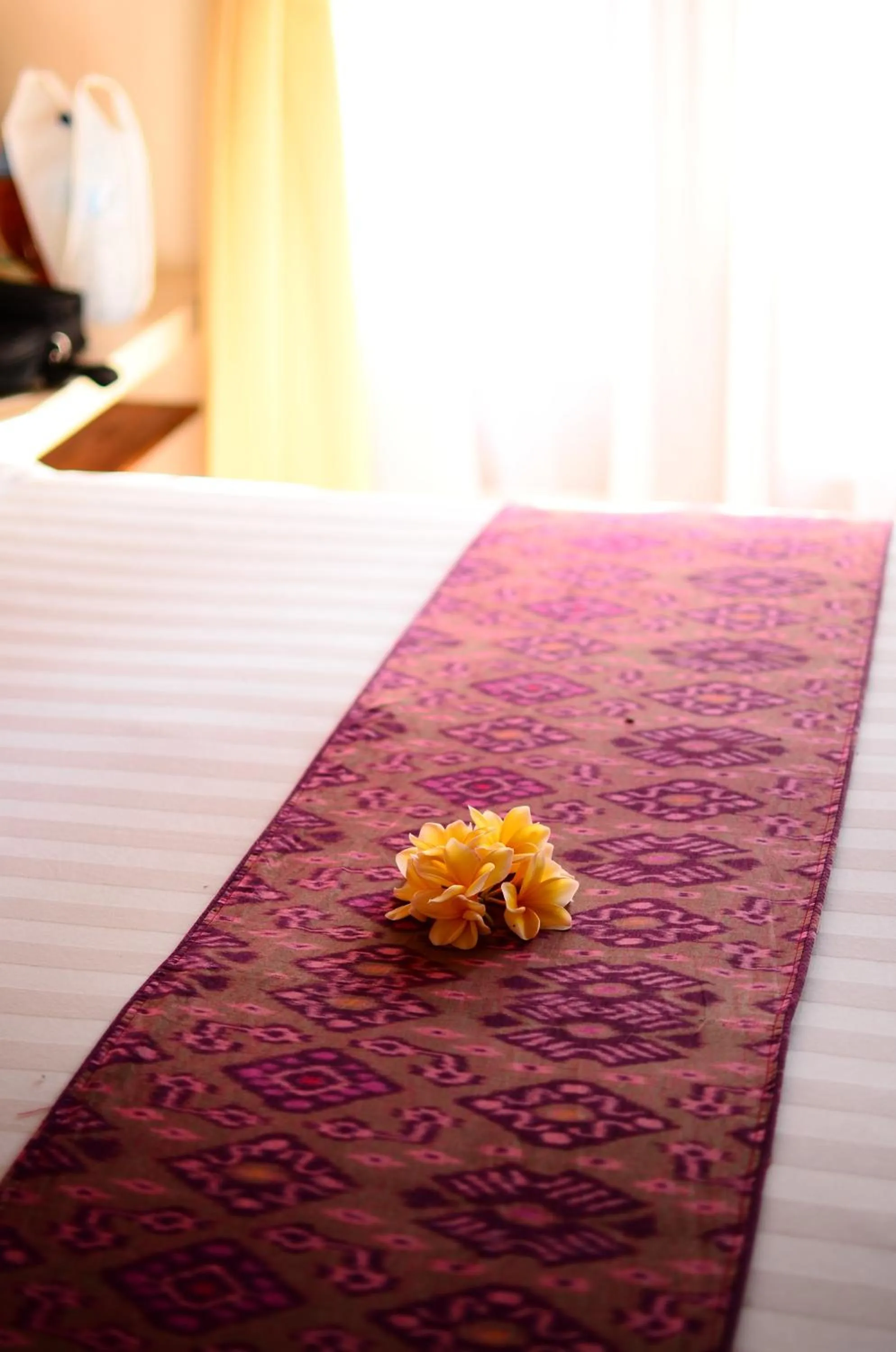 Bed in Pesantian Villa and Warung