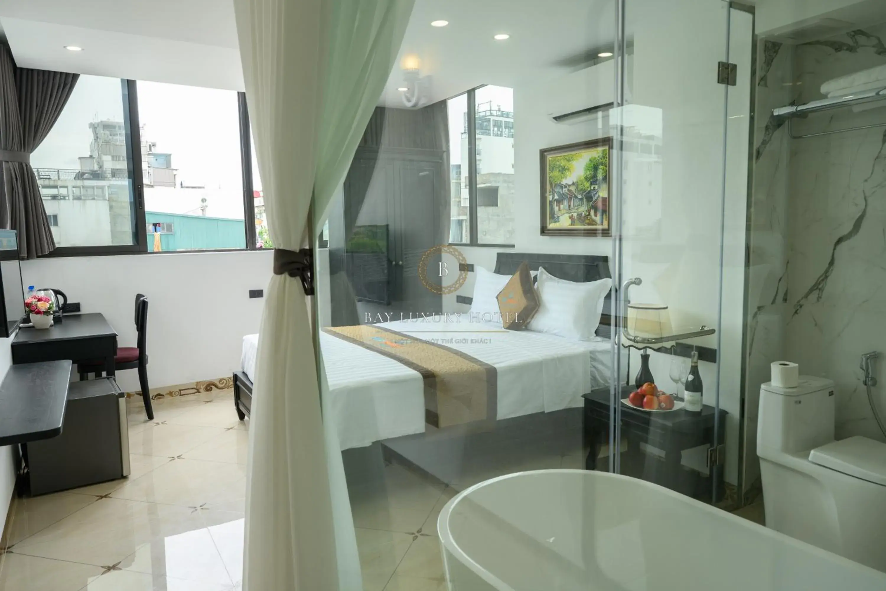 Deluxe Double or Twin Room in Bay Luxury Hotel & Spa - No 1 Ngo Huyen Deluxe Double or Twin Room in Bay Luxury Hotel & Spa - No 1 Ngo Huyen