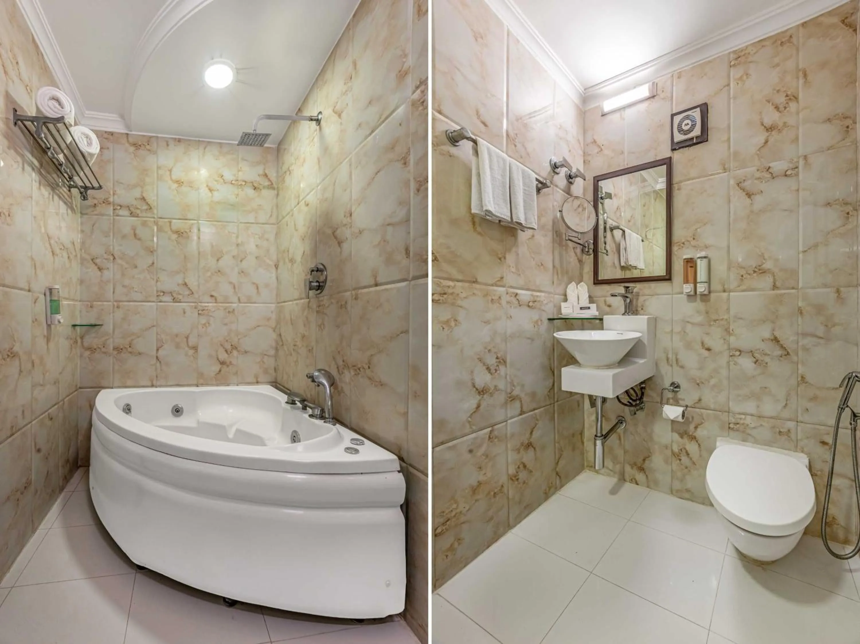 Bathroom in Palette Nami Residency