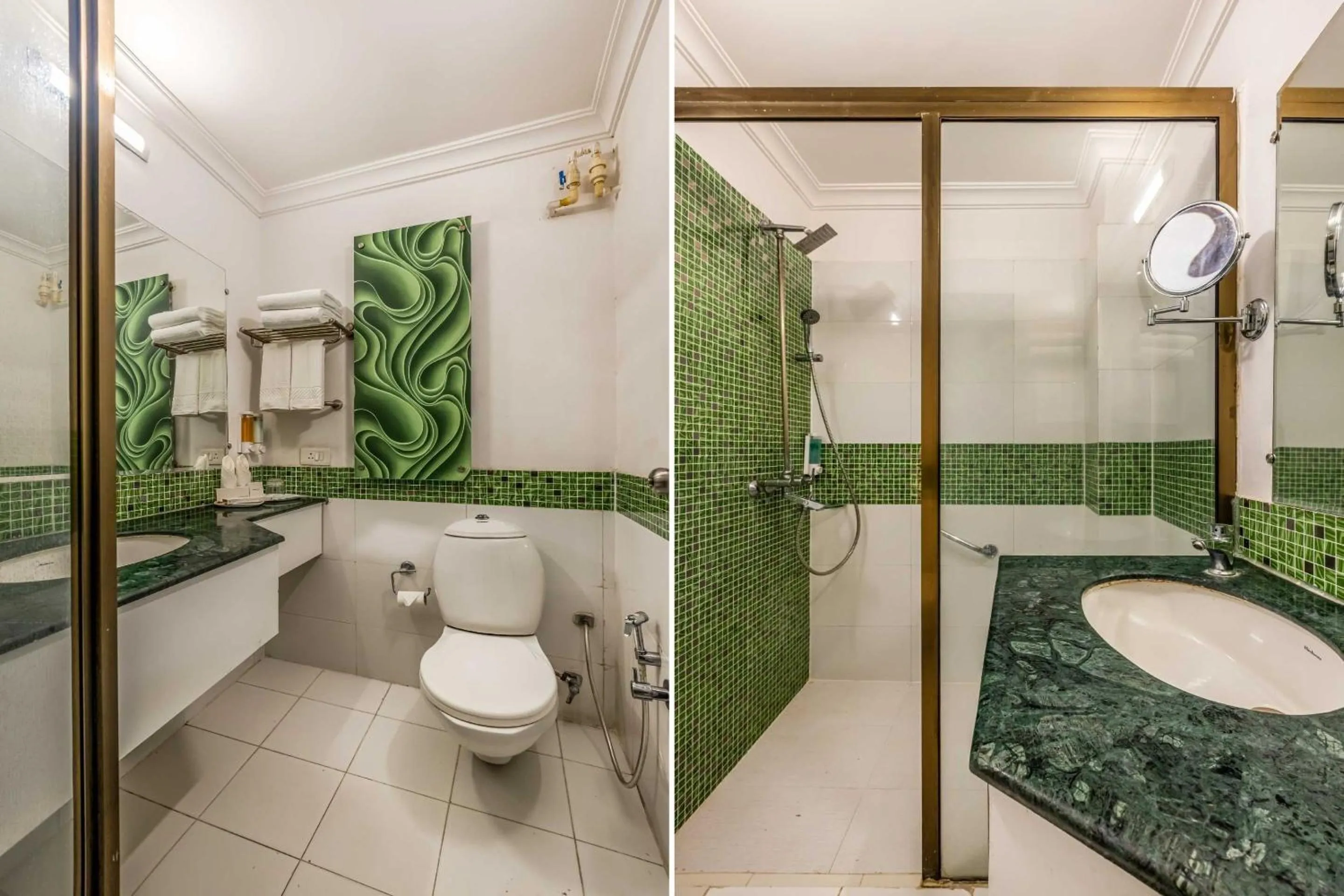 Bathroom in Palette Nami Residency