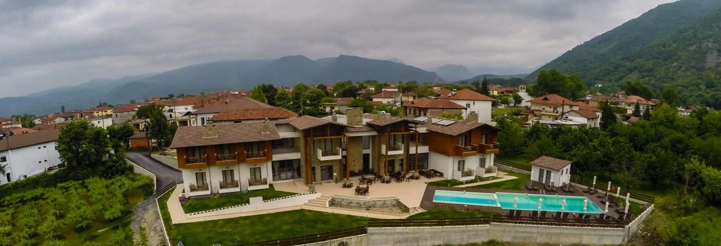 Bird's eye view in Irene's Resort