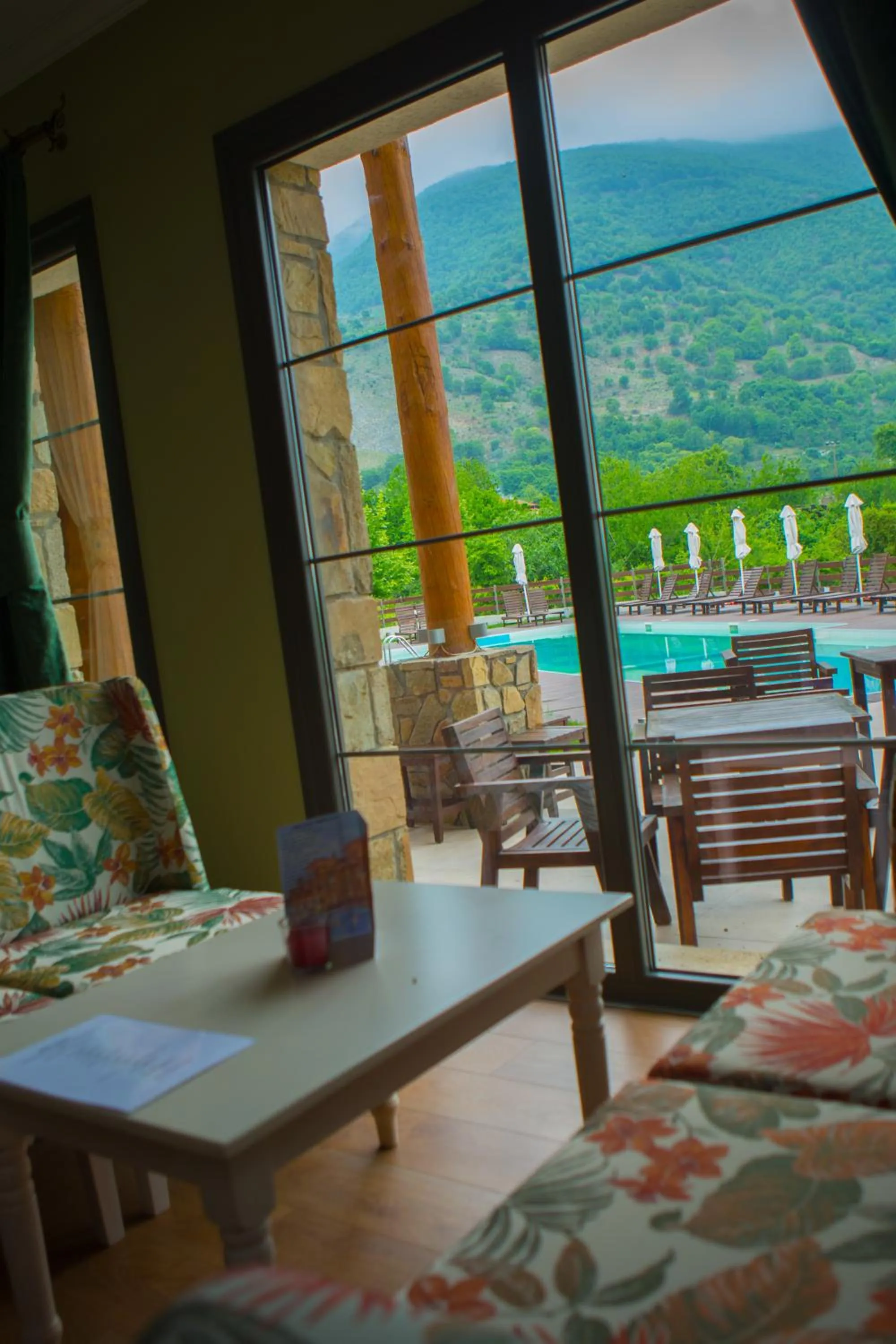 Living room in Irene's Resort