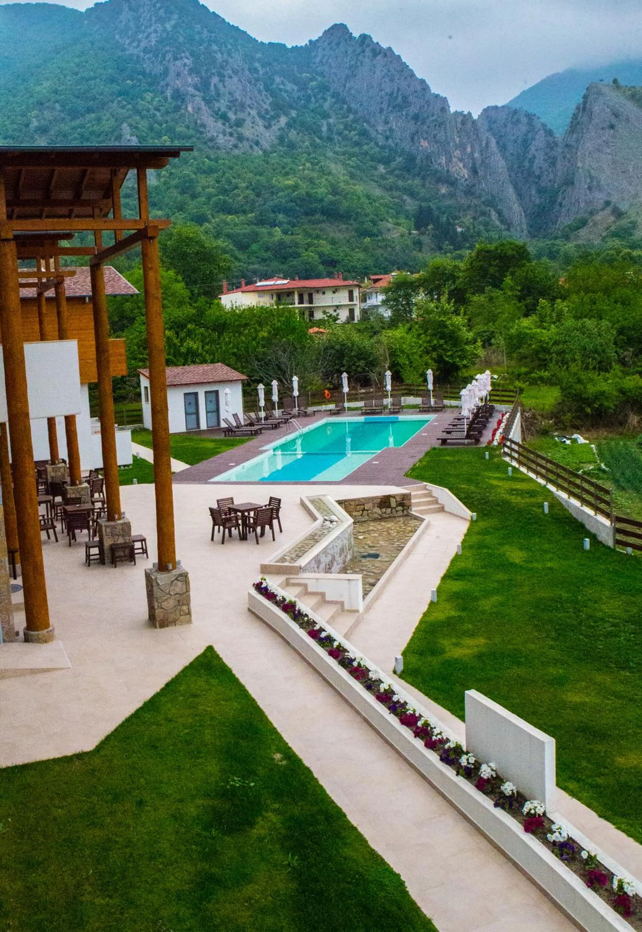 Swimming pool in Irene's Resort