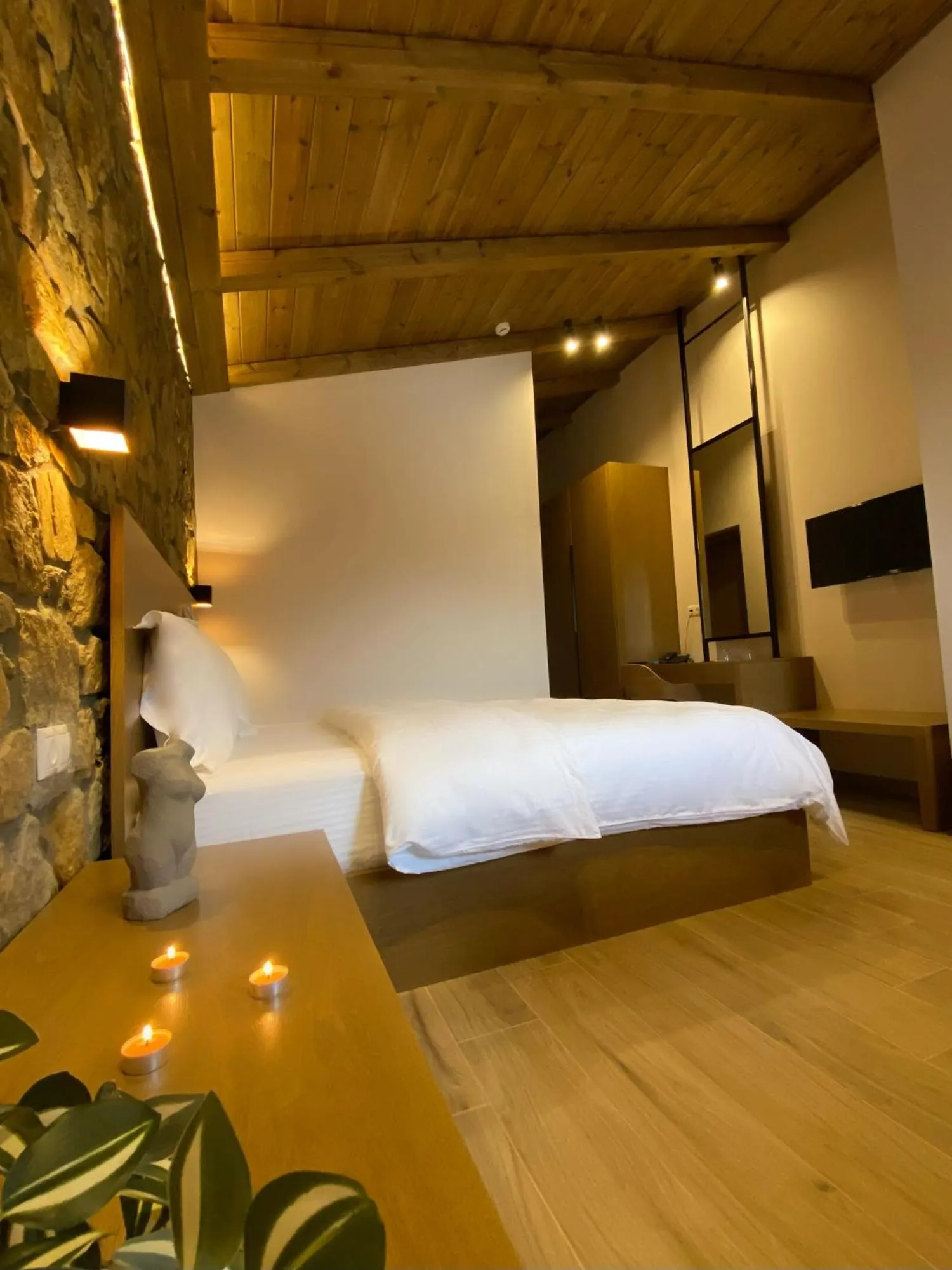 Bed in Irene's Resort