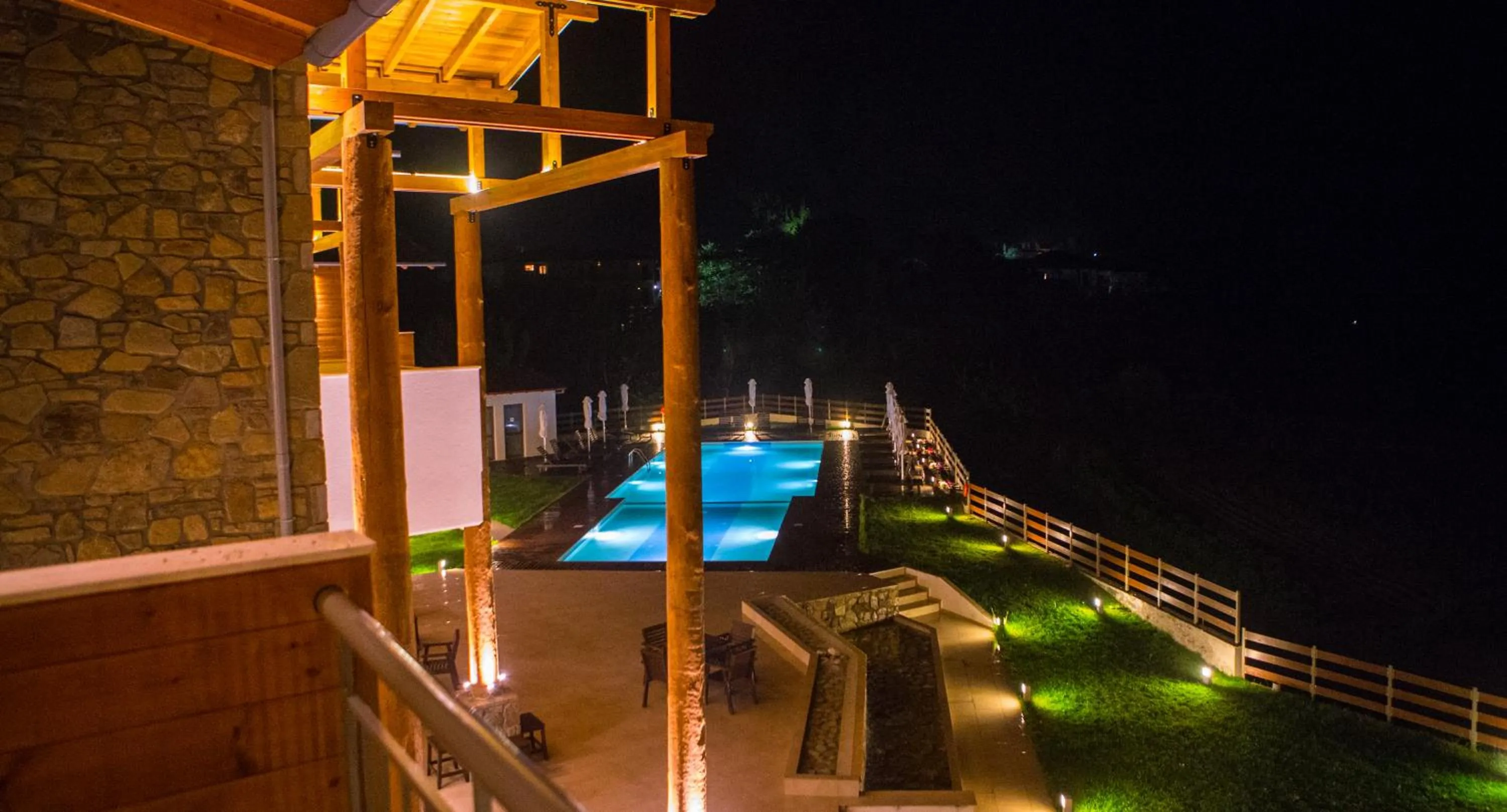 Pool view in Irene's Resort