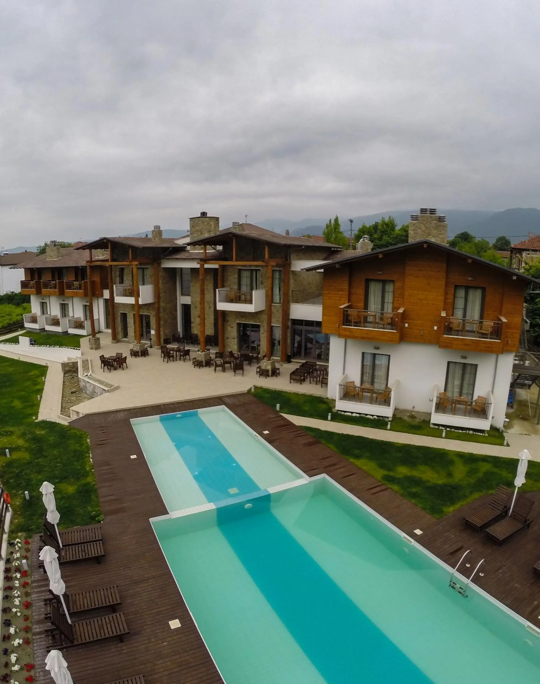 Bird's eye view in Irene's Resort