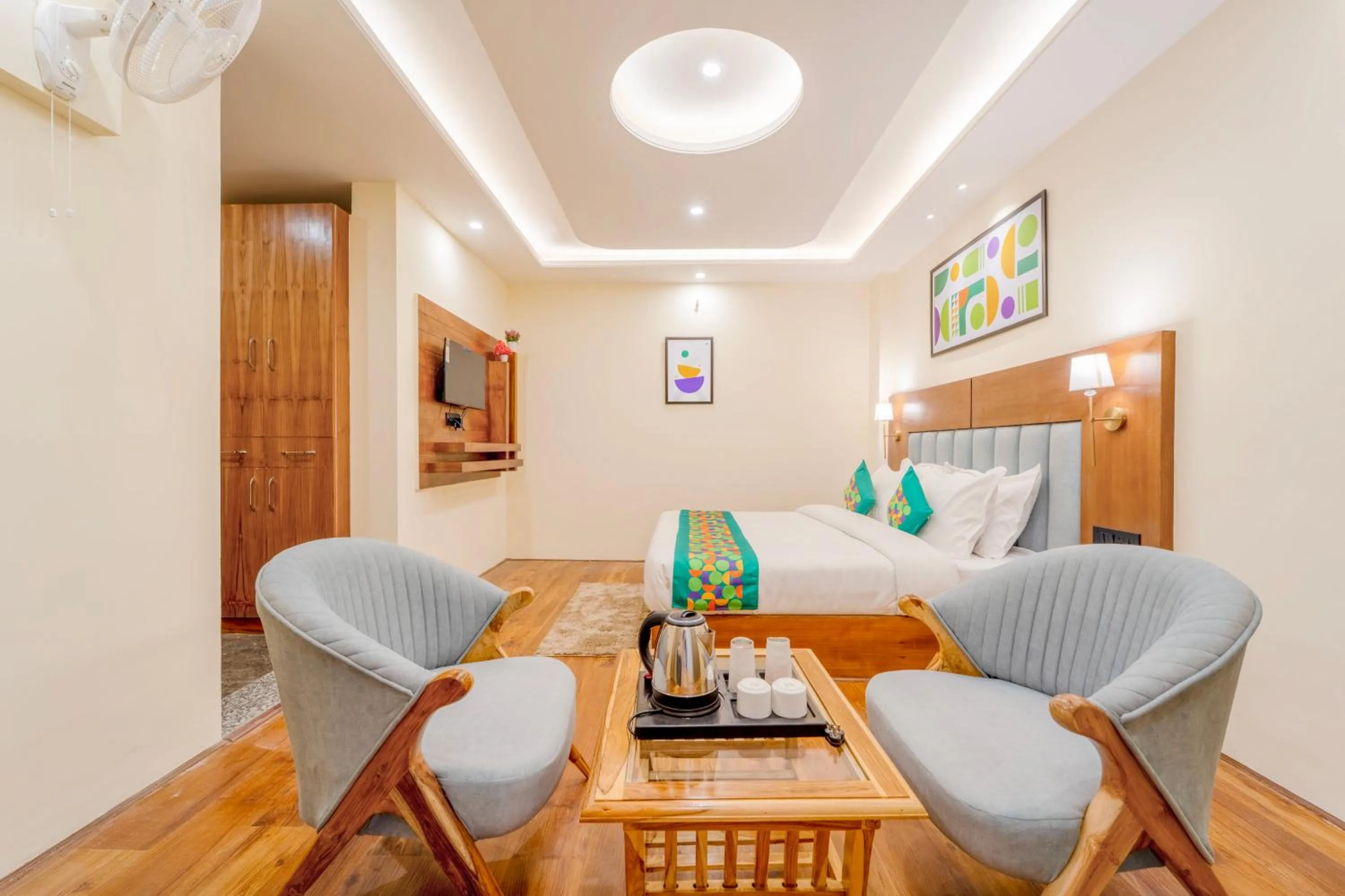 Seating area in Treebo Premium The Takey'S, Mall Road