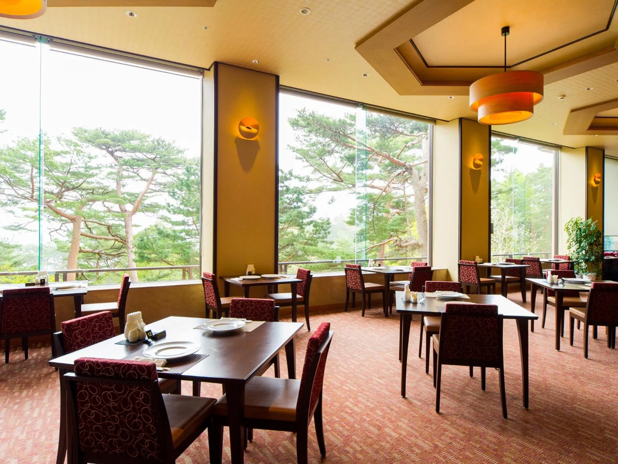 Restaurant/places to eat in Jodogahama Park Hotel