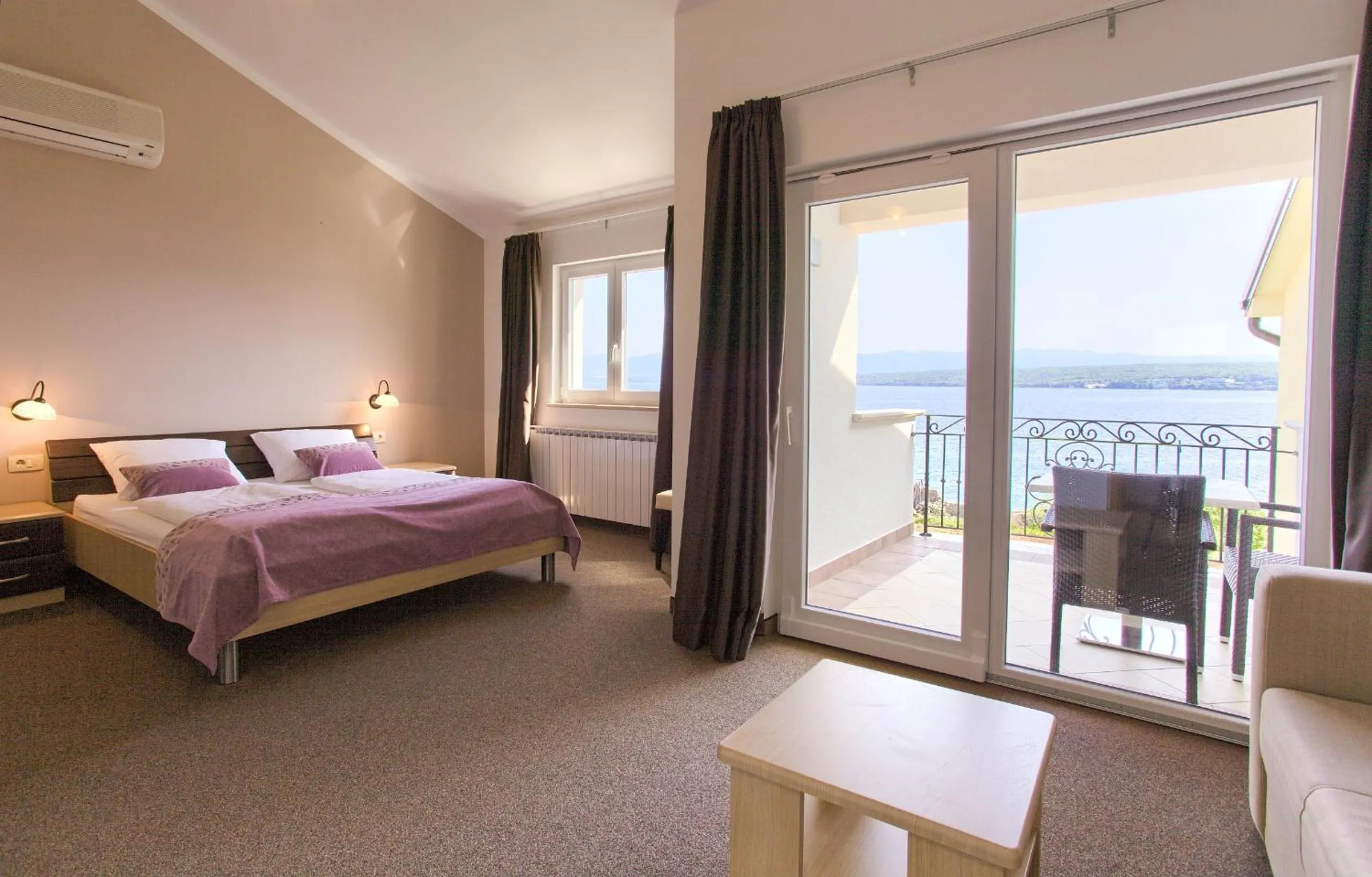 Bed in Hotel Villa Margaret