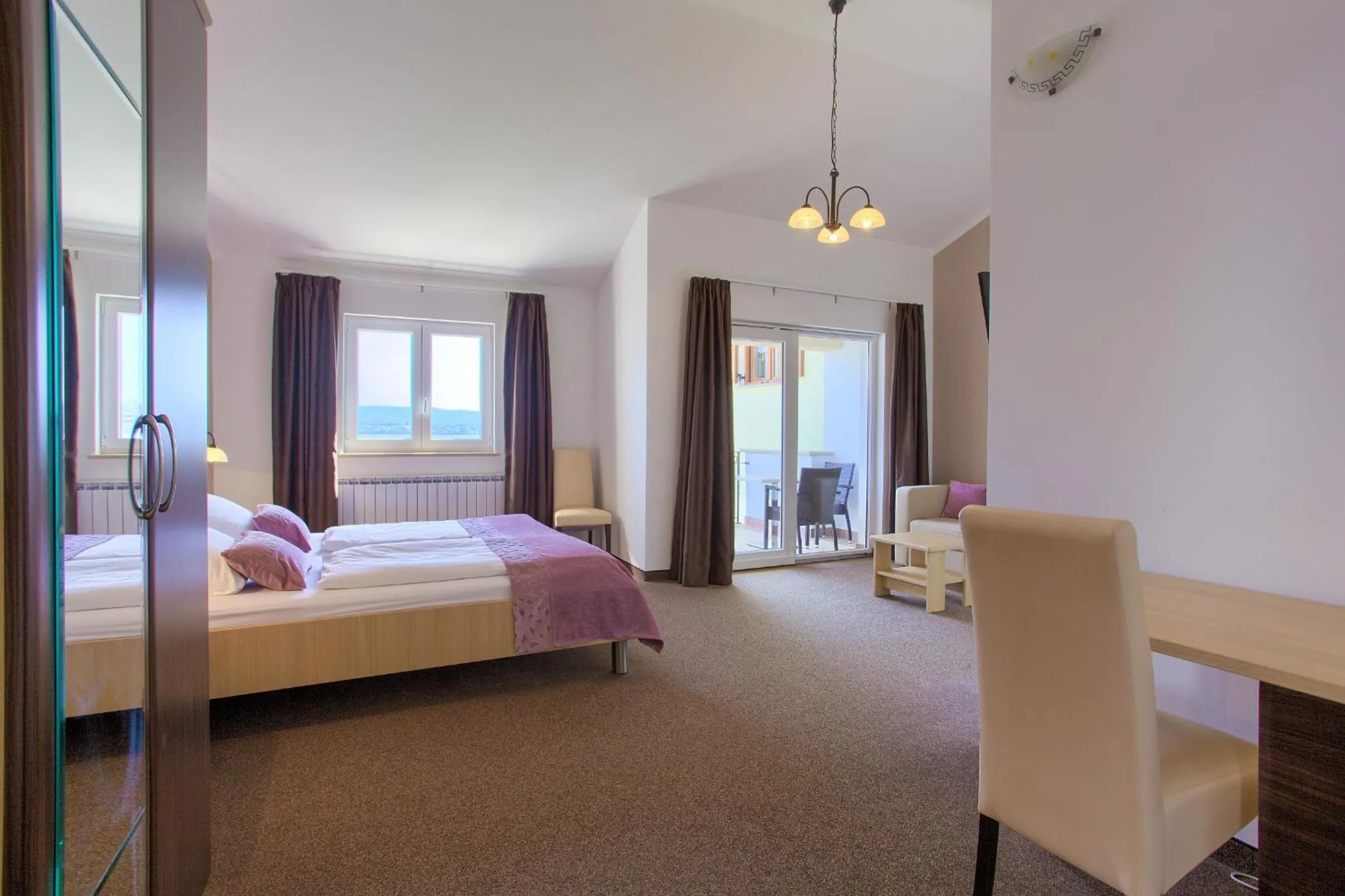 Bed in Hotel Villa Margaret