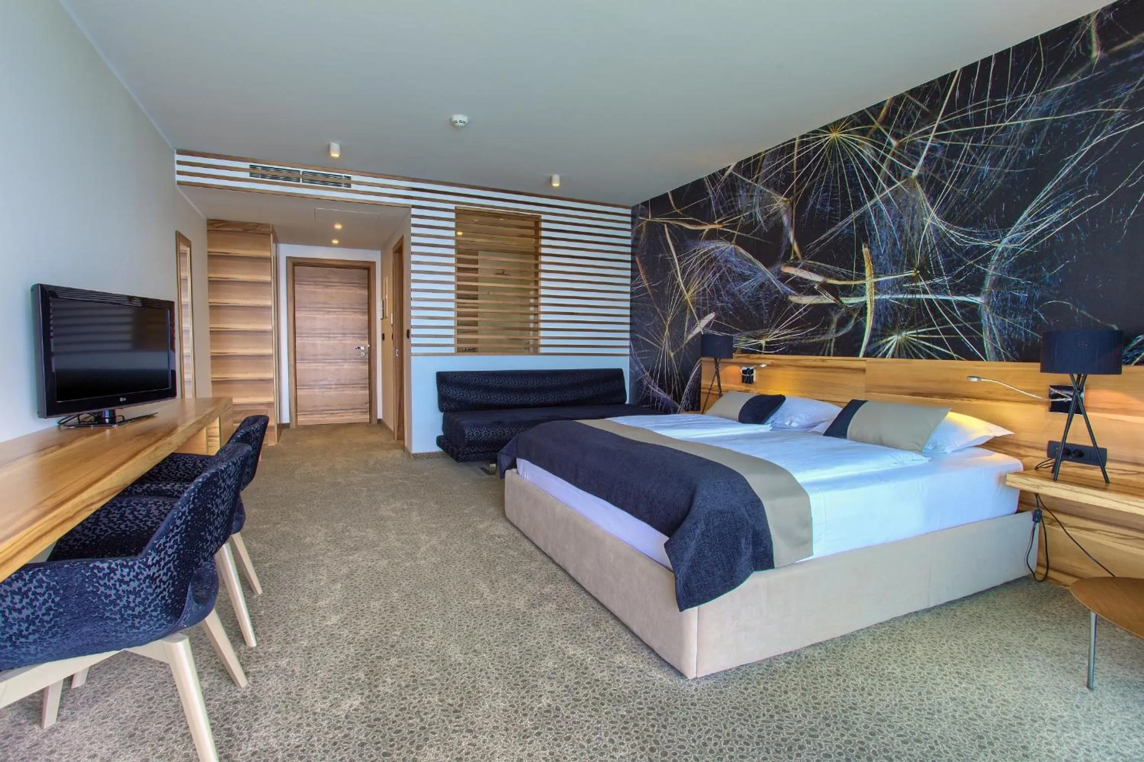 Bed in Hotel Villa Margaret