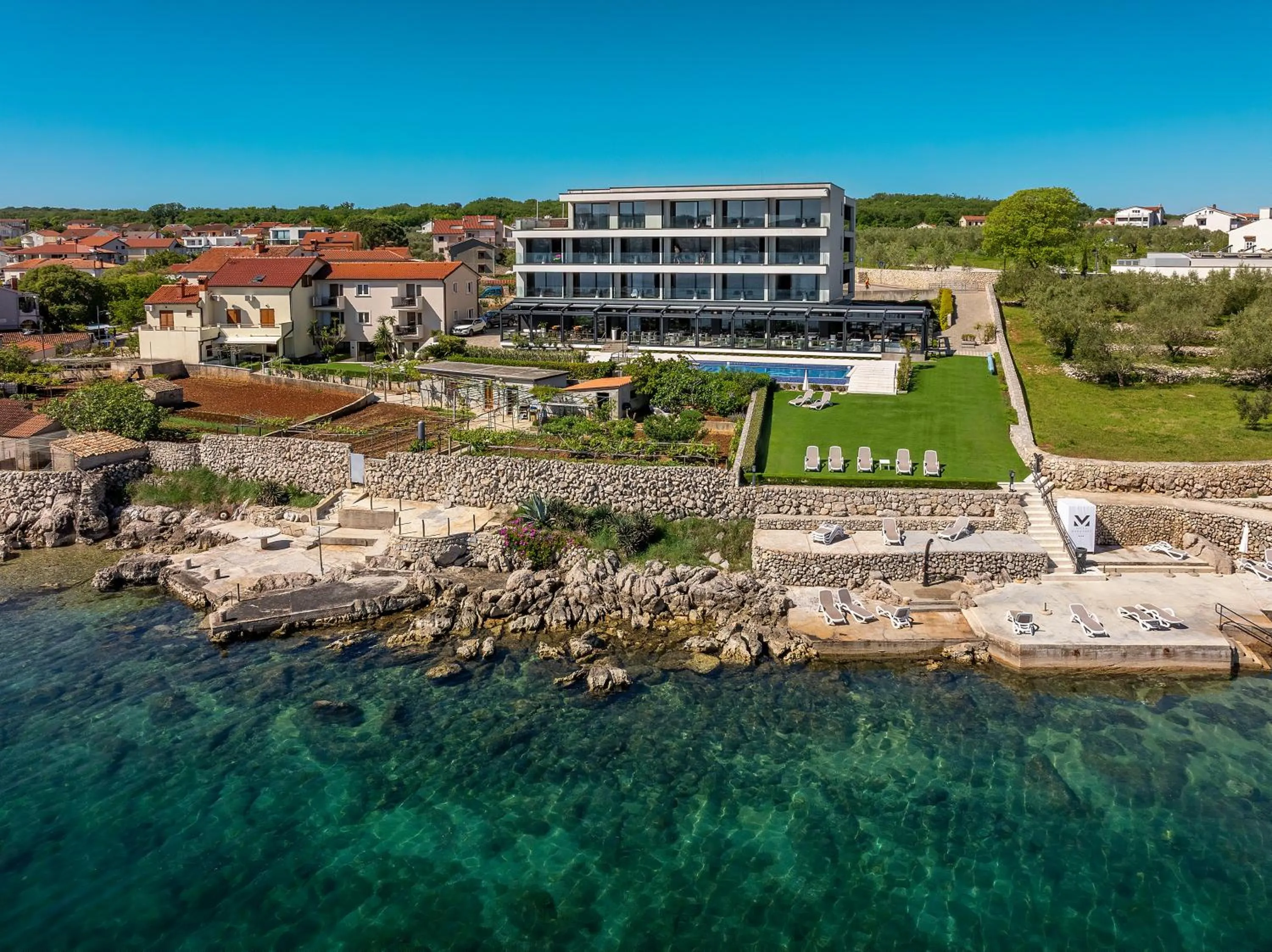 Property building in Hotel Villa Margaret