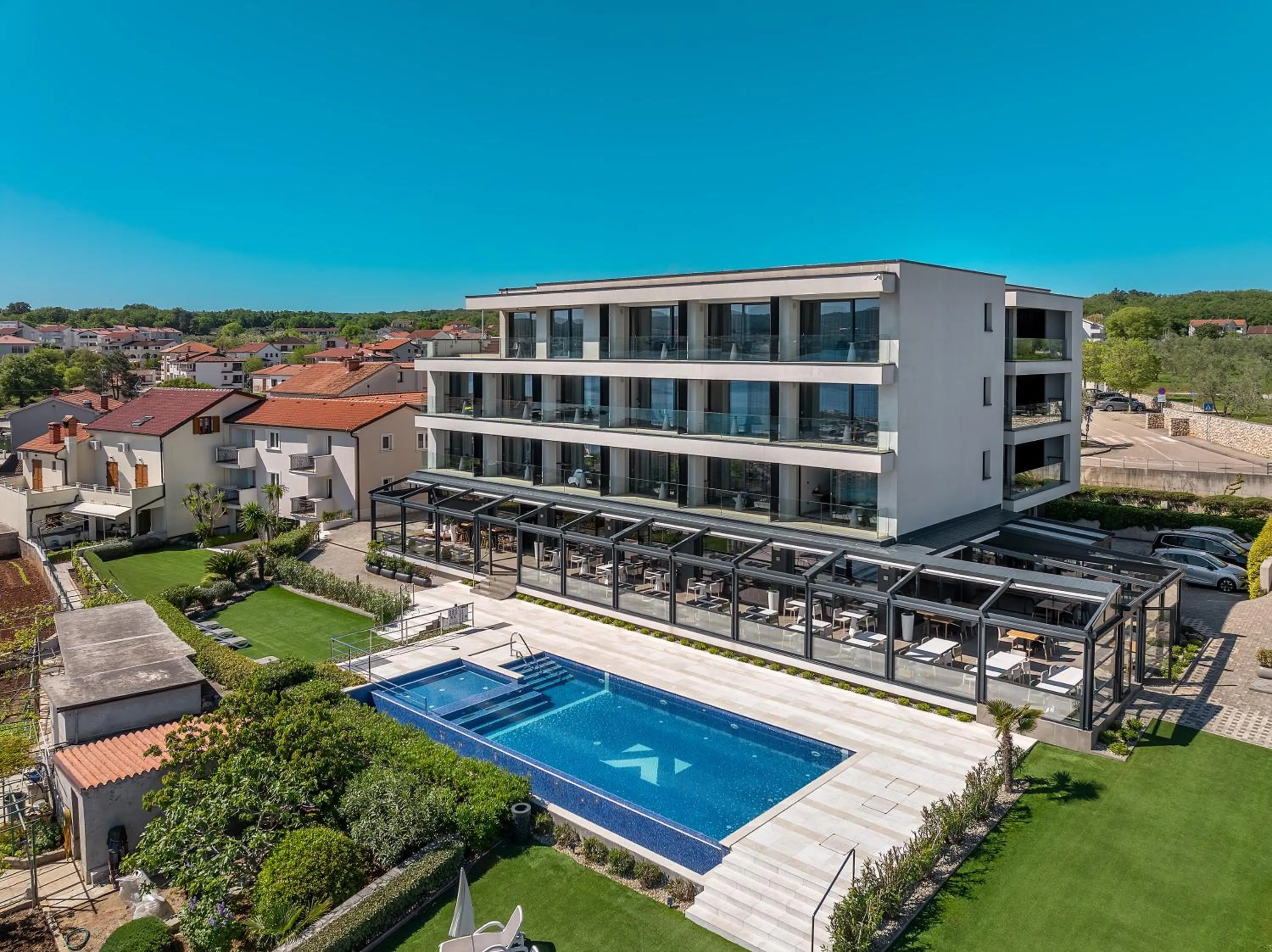 Property building in Hotel Villa Margaret