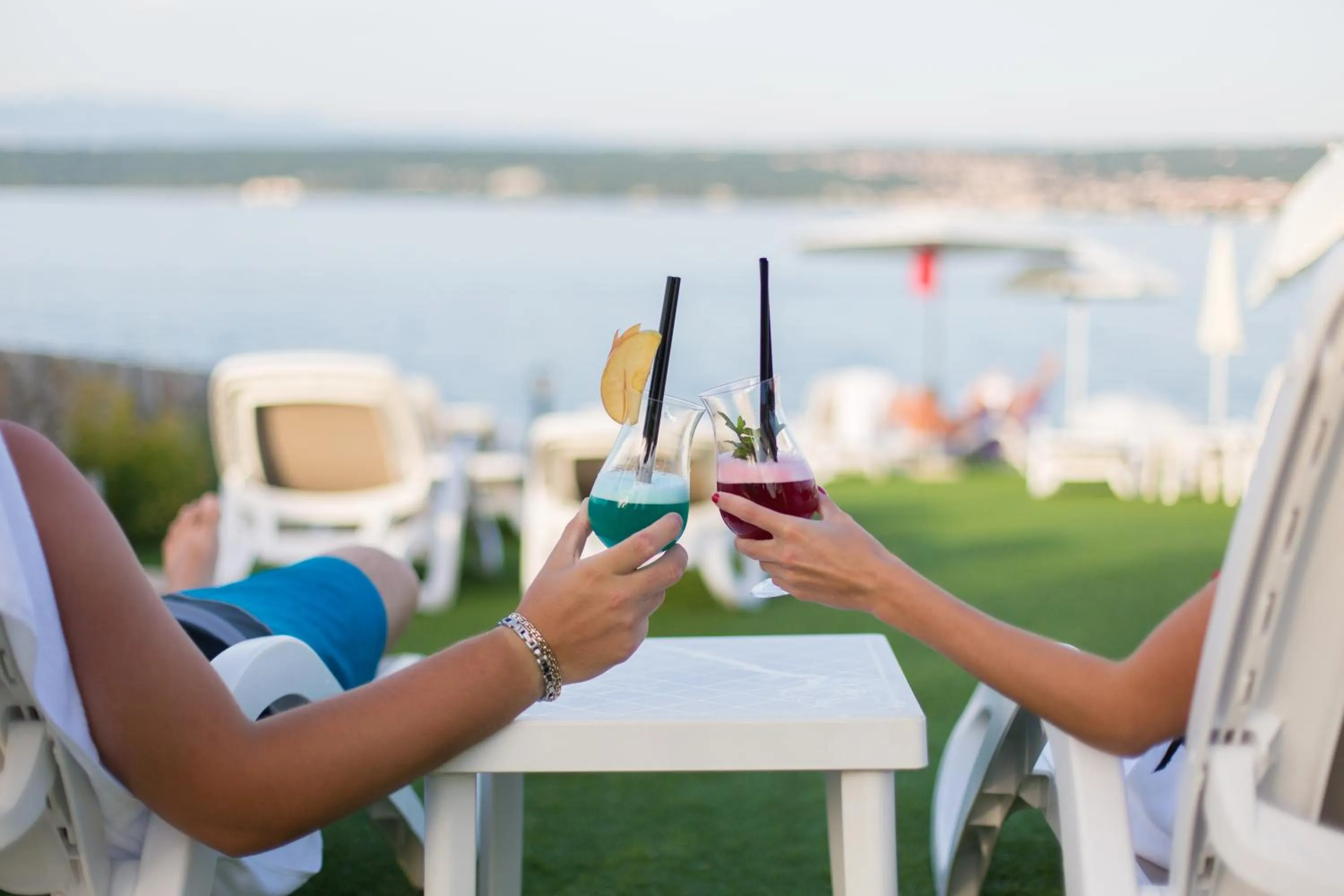 Beach in Hotel Villa Margaret