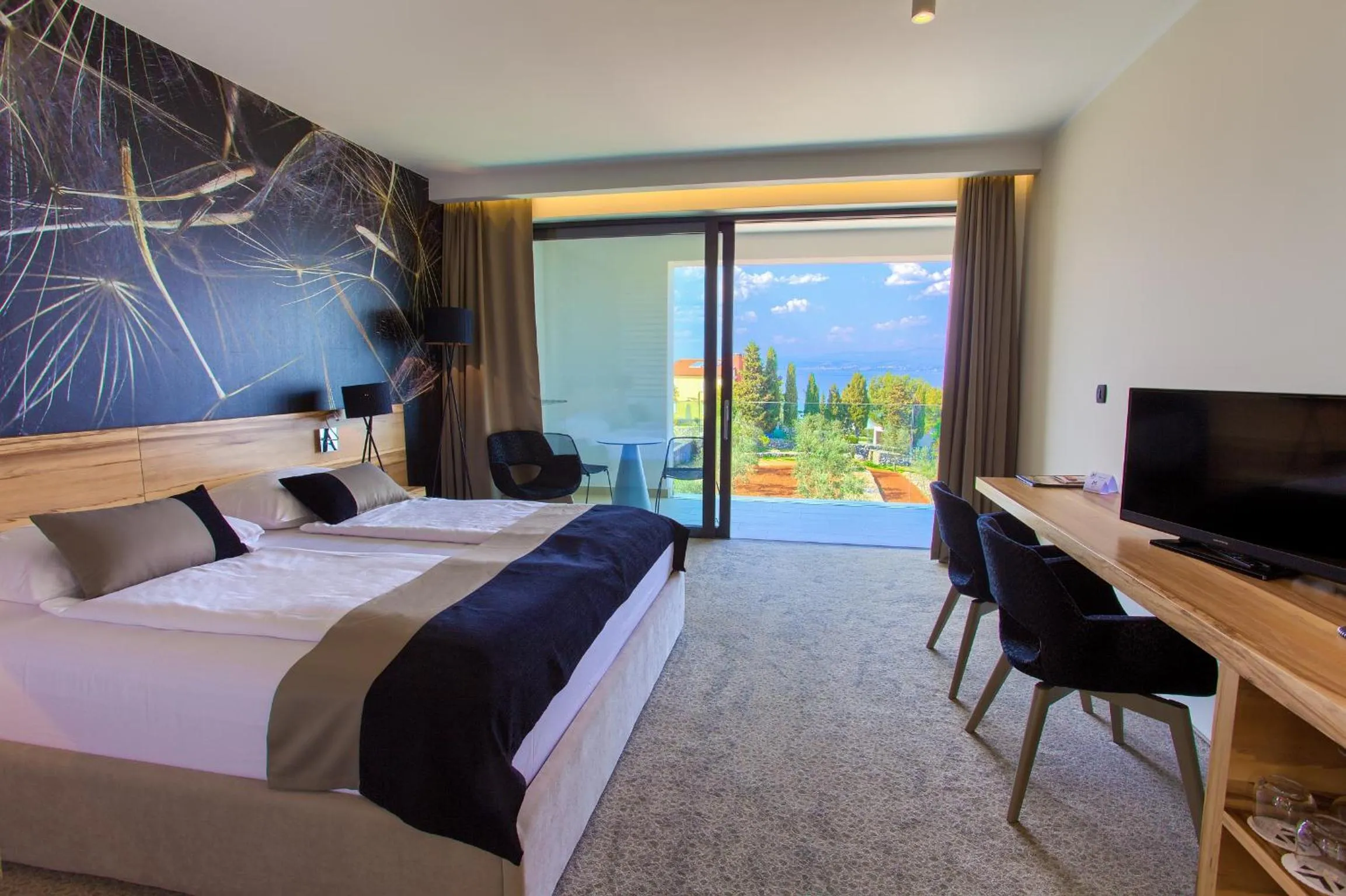 Bed in Hotel Villa Margaret