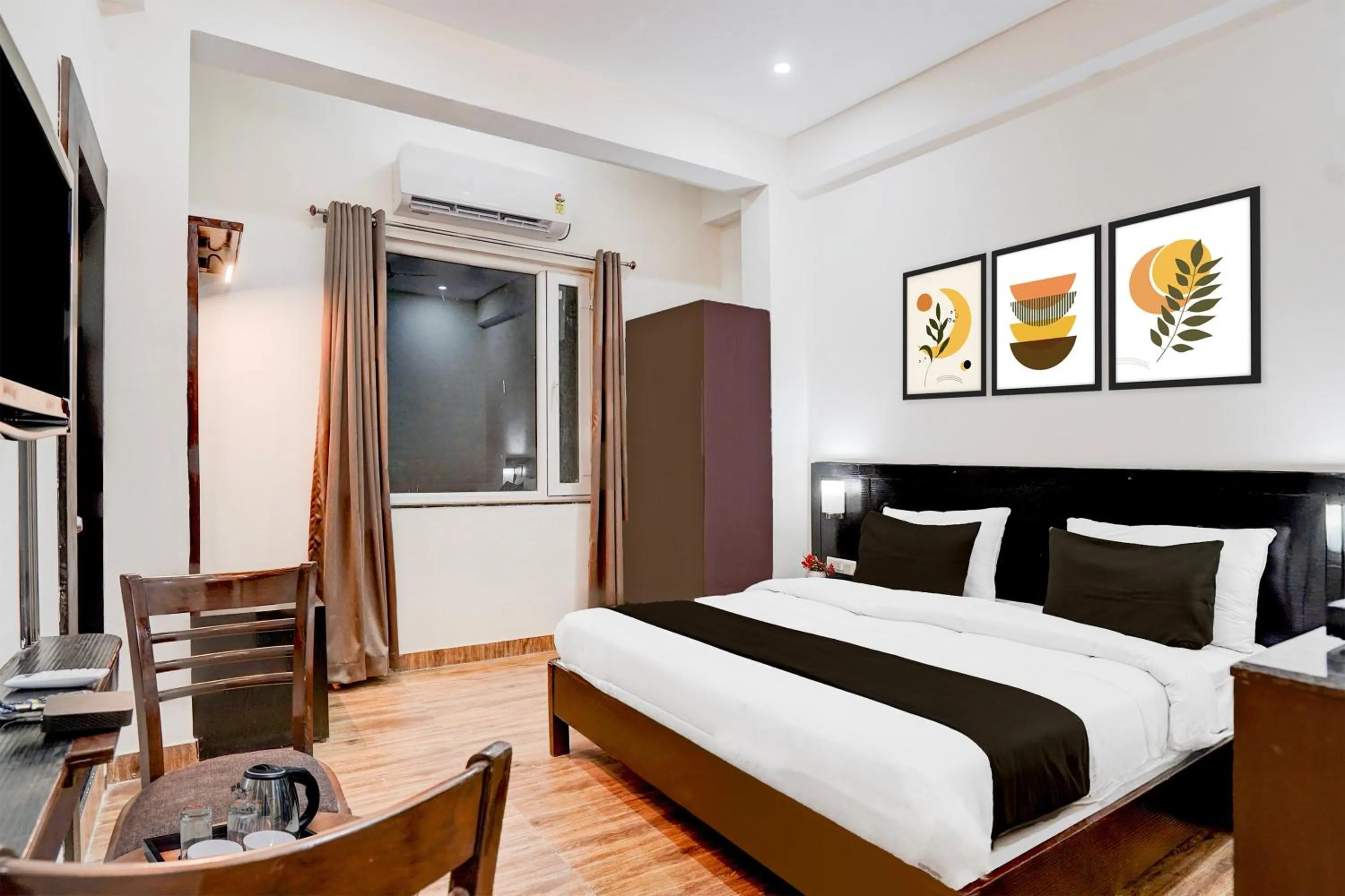 Classic Triple Room - single occupancy in Palette by CheckIn Sarnath Temple