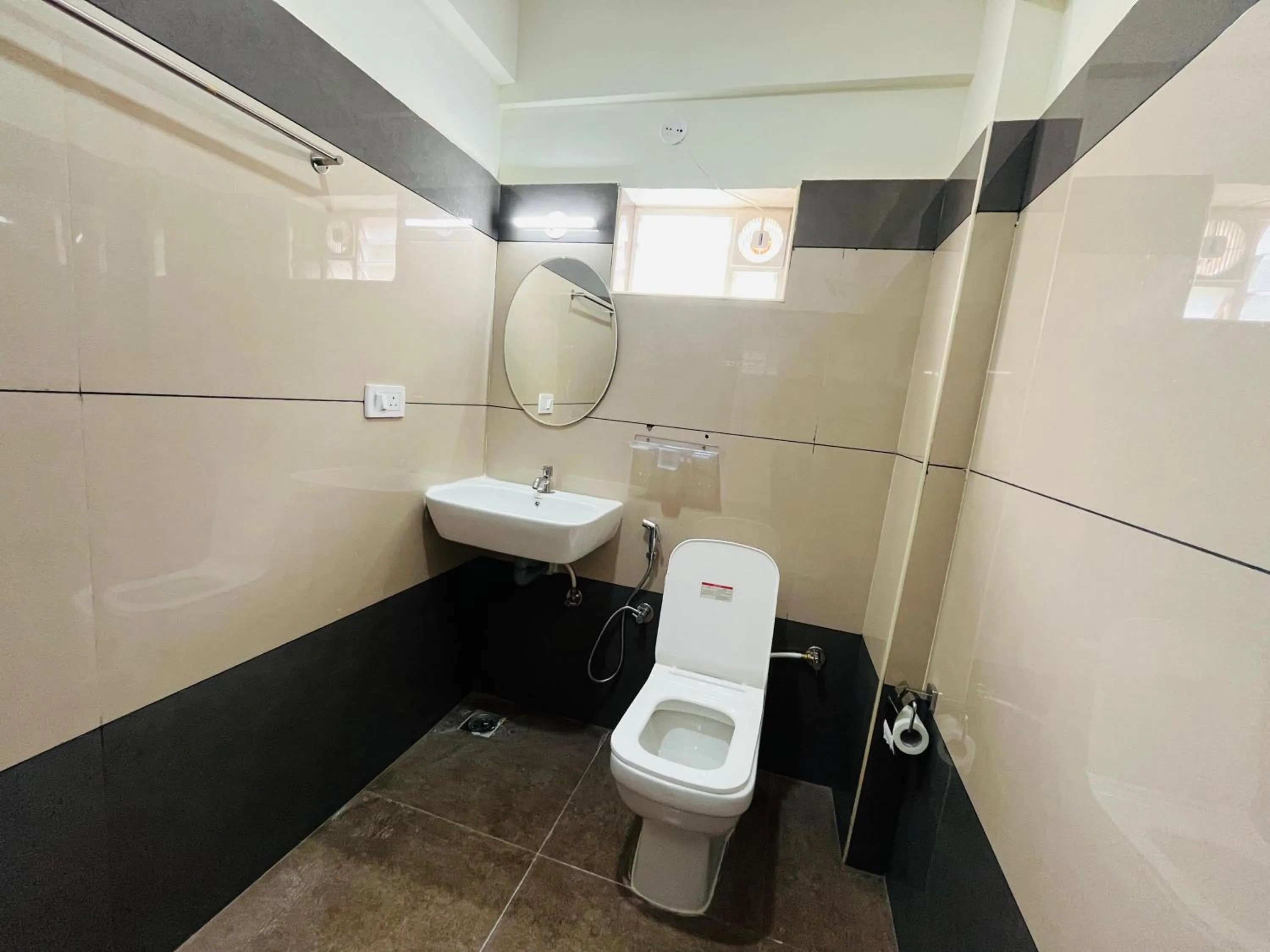 Shower in Hotel Rotano Garden Near Marathahalli Bridge