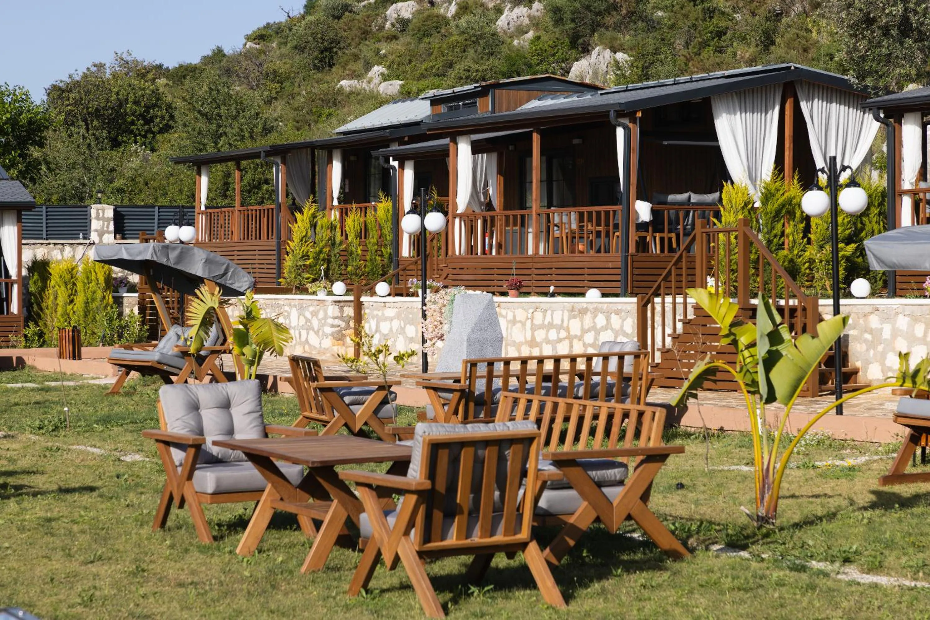 Property building in Kekova Garden Village