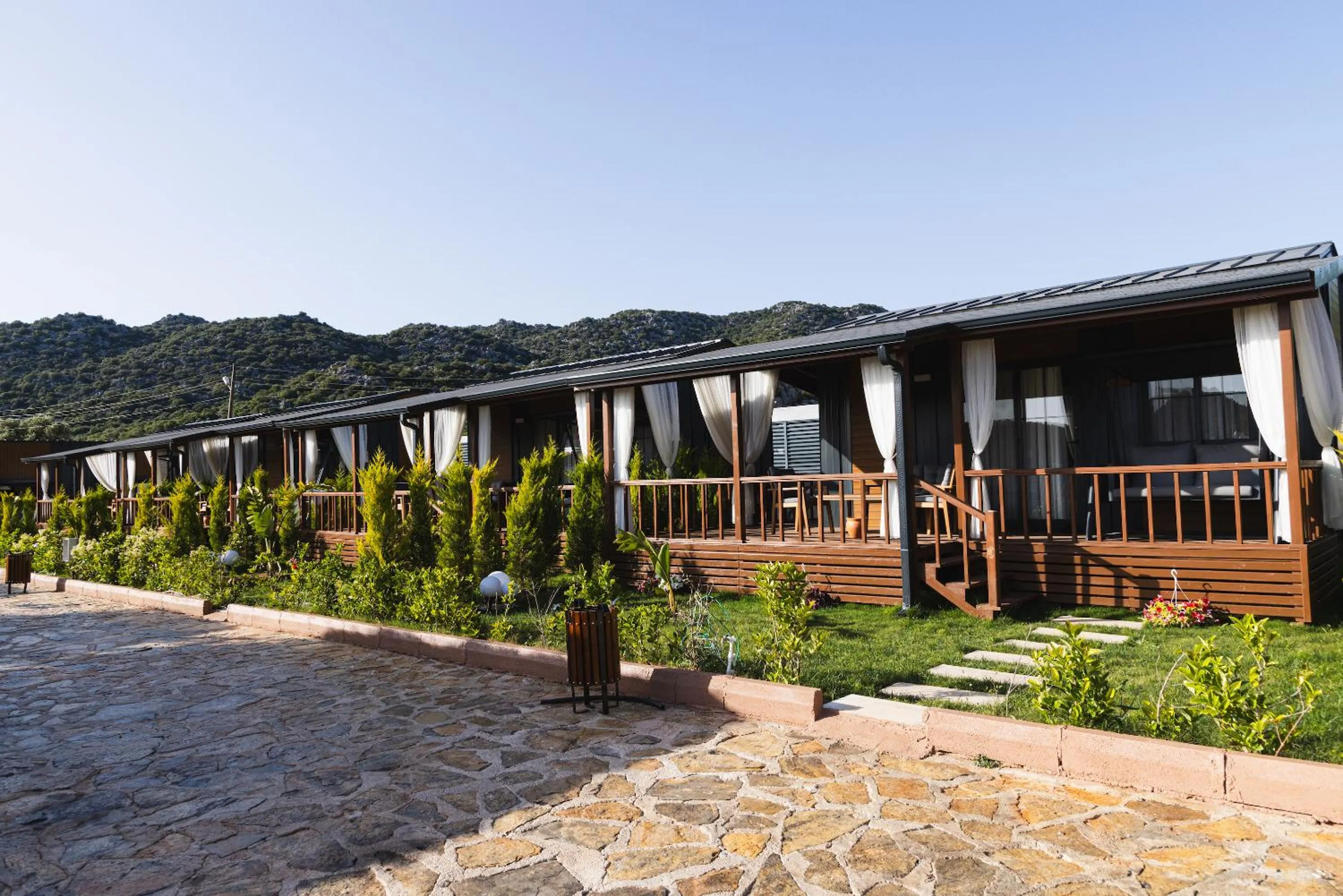Property building in Kekova Garden Village