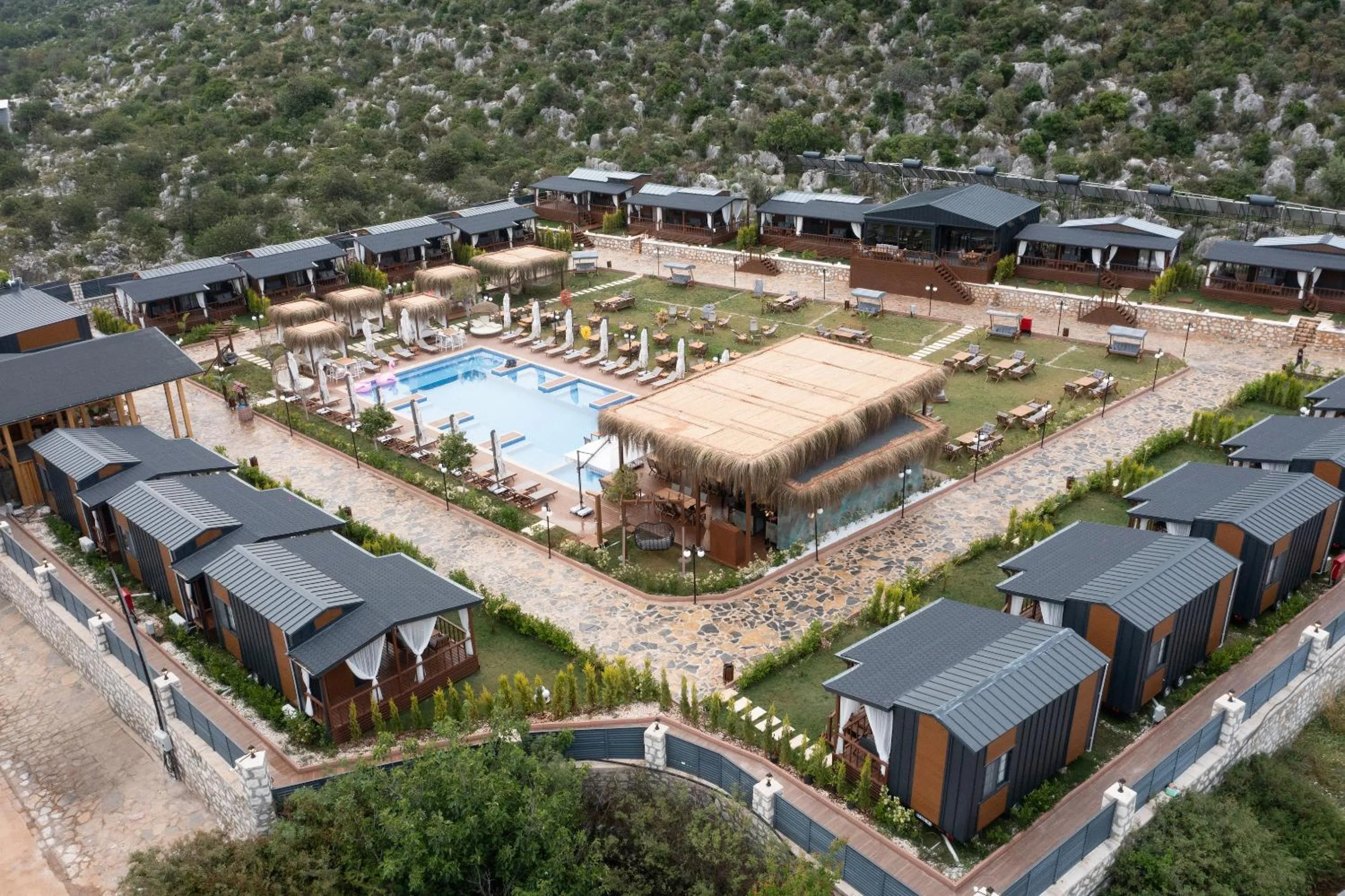 Property building in Kekova Garden Village