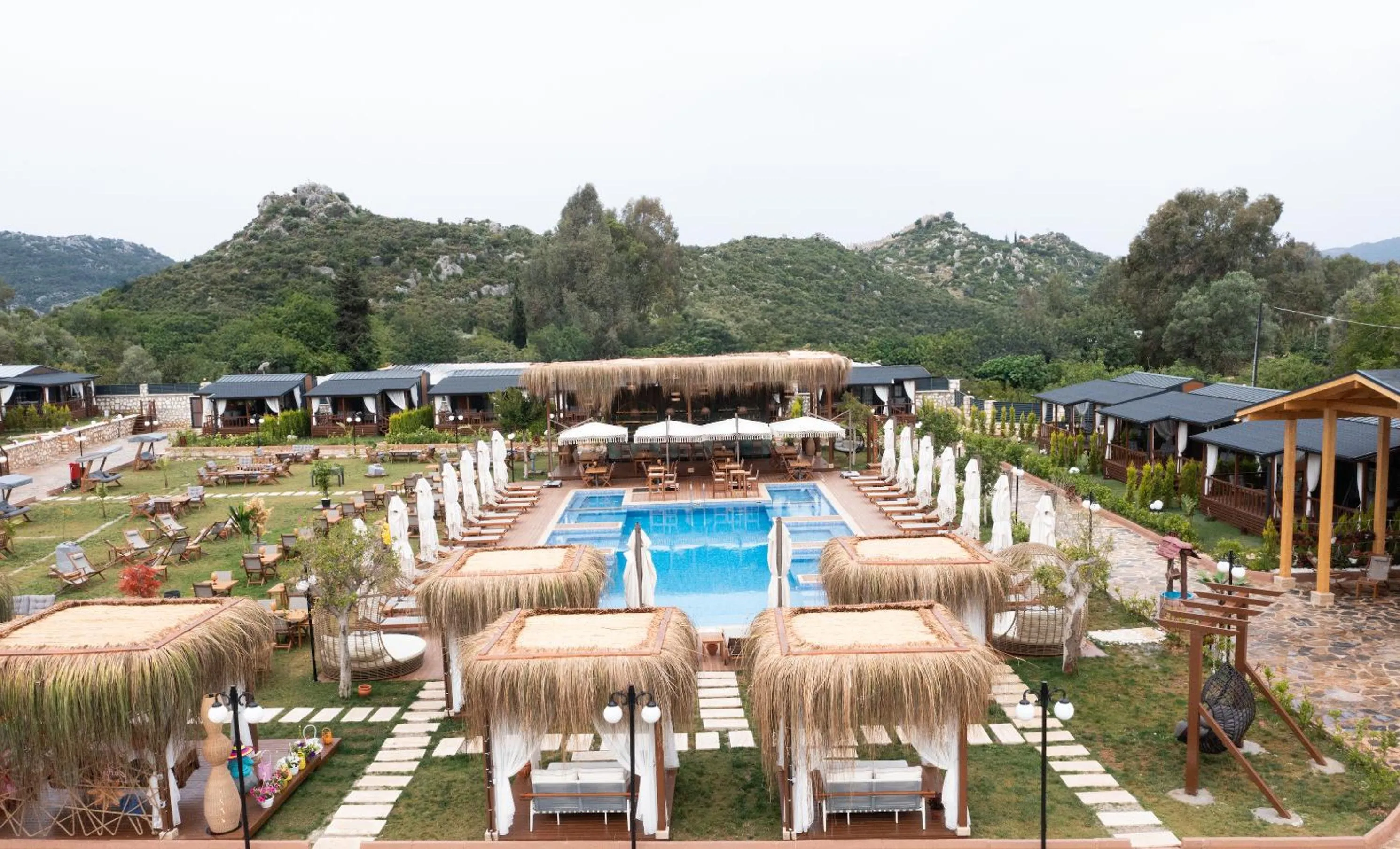 Garden in Kekova Garden Village