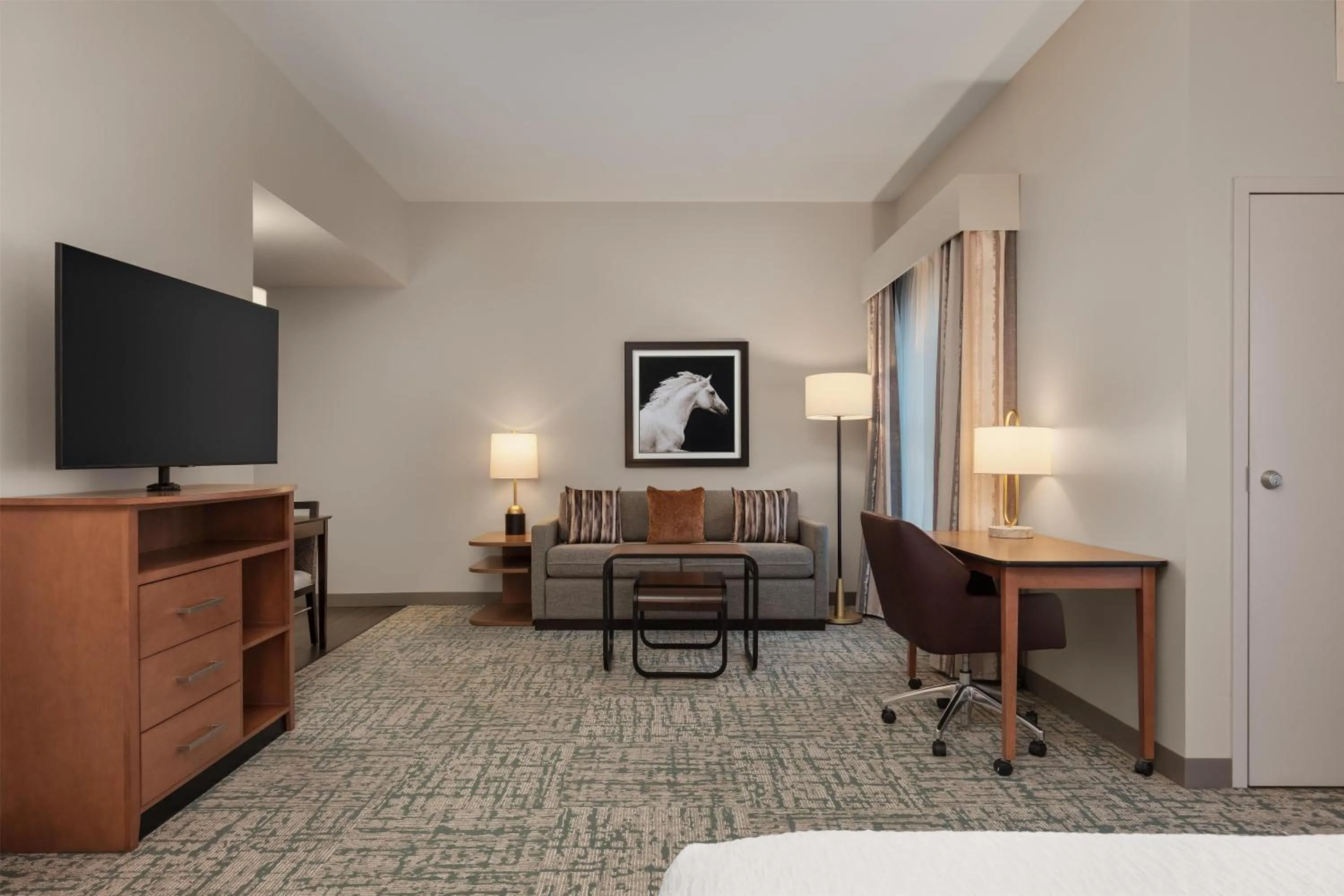 Bedroom, Bed in Homewood Suites TechRidge Parmer @ I-35