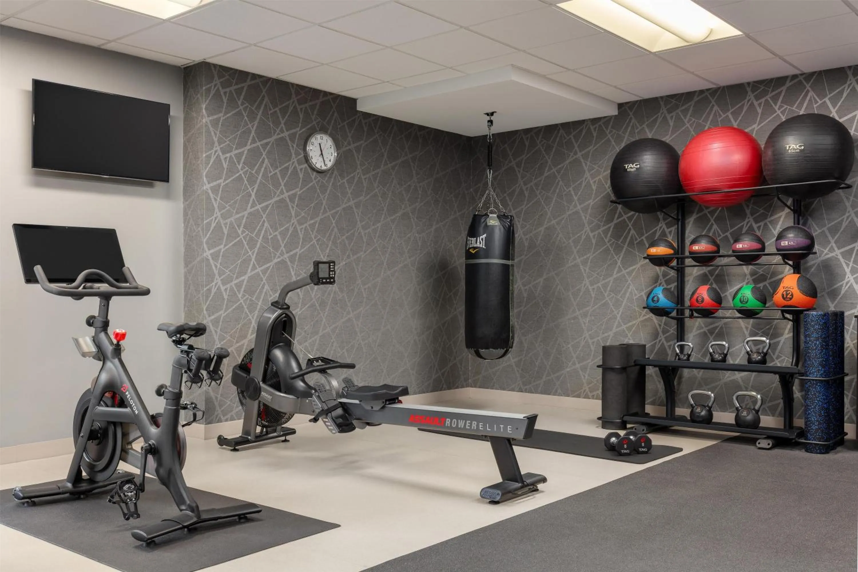 Fitness centre/facilities in Homewood Suites TechRidge Parmer @ I-35