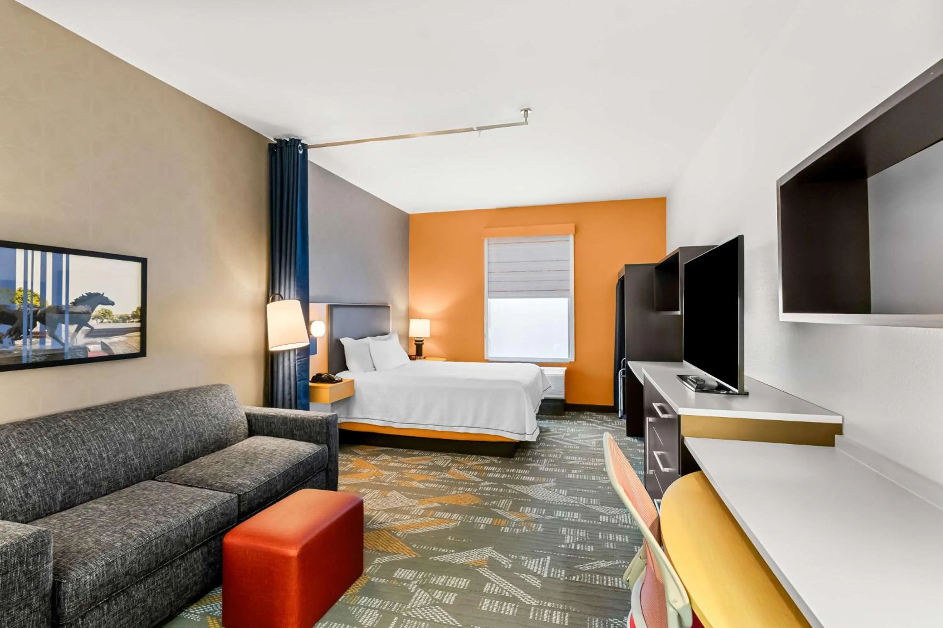Premium Queen Studio Suite - Non-Smoking in Home2 Suites by Hilton Irving/DFW Airport North