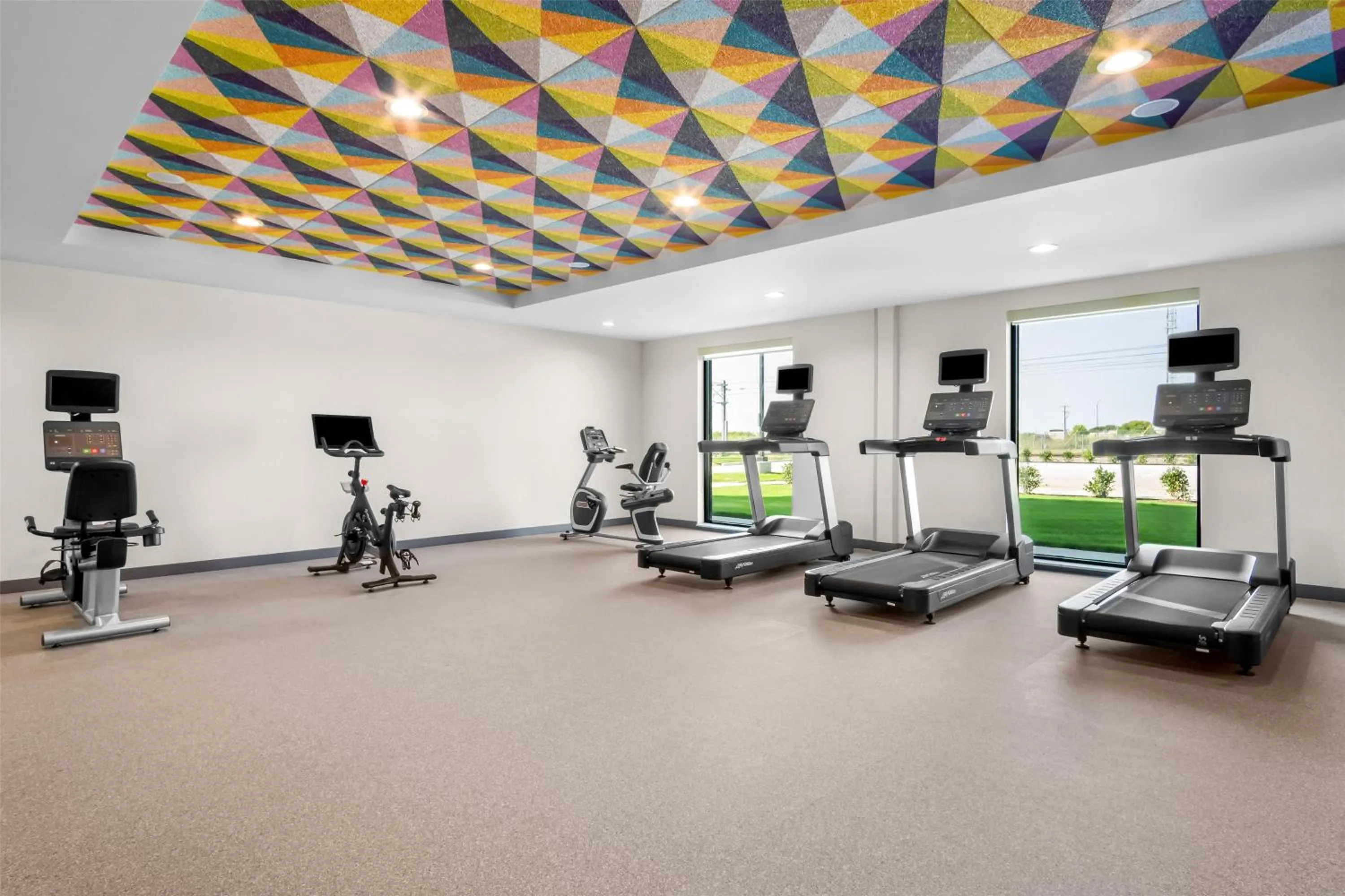 Fitness centre/facilities in Home2 Suites by Hilton Irving/DFW Airport North