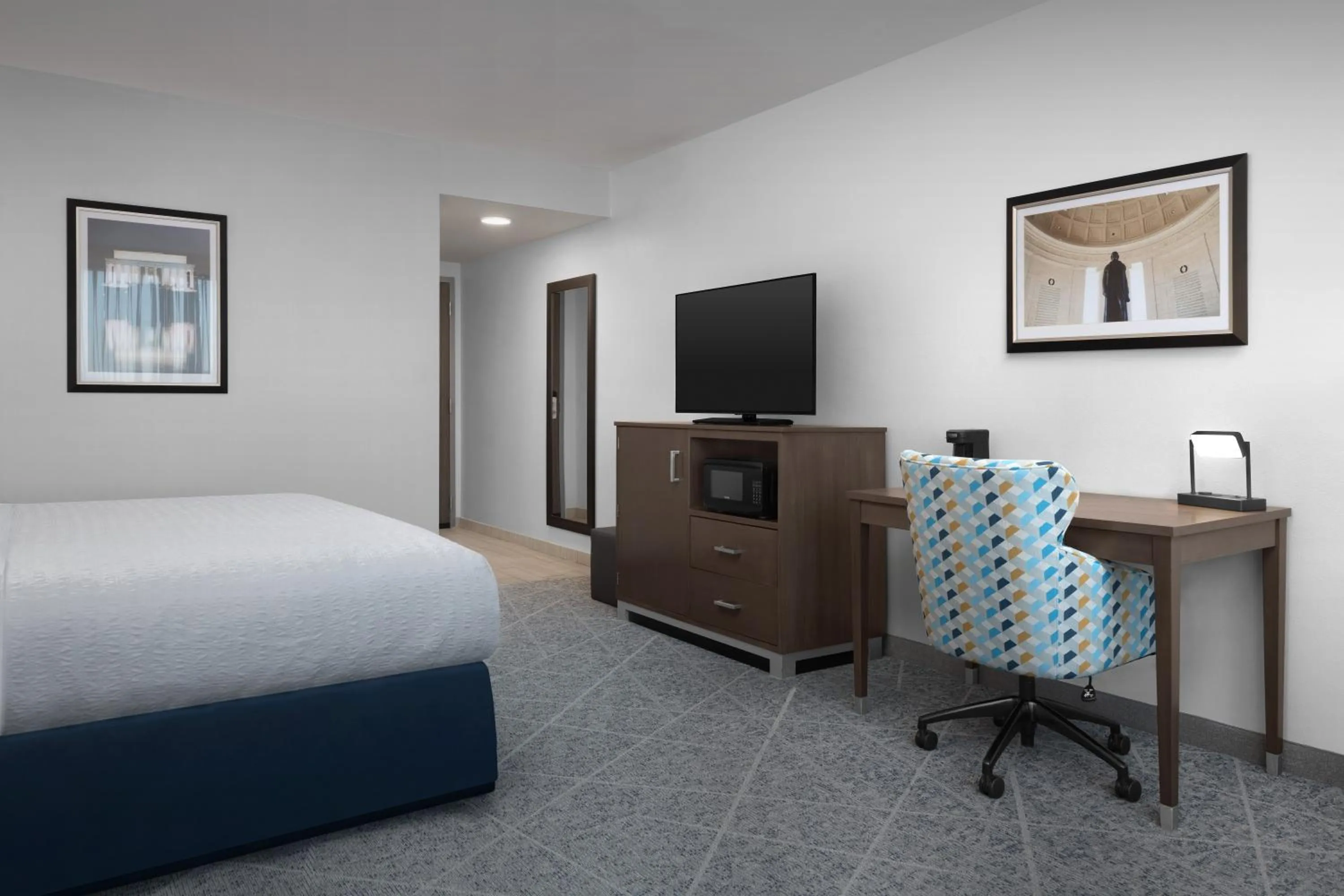 Bed in Hampton Inn Washington DC NoMa Union Station