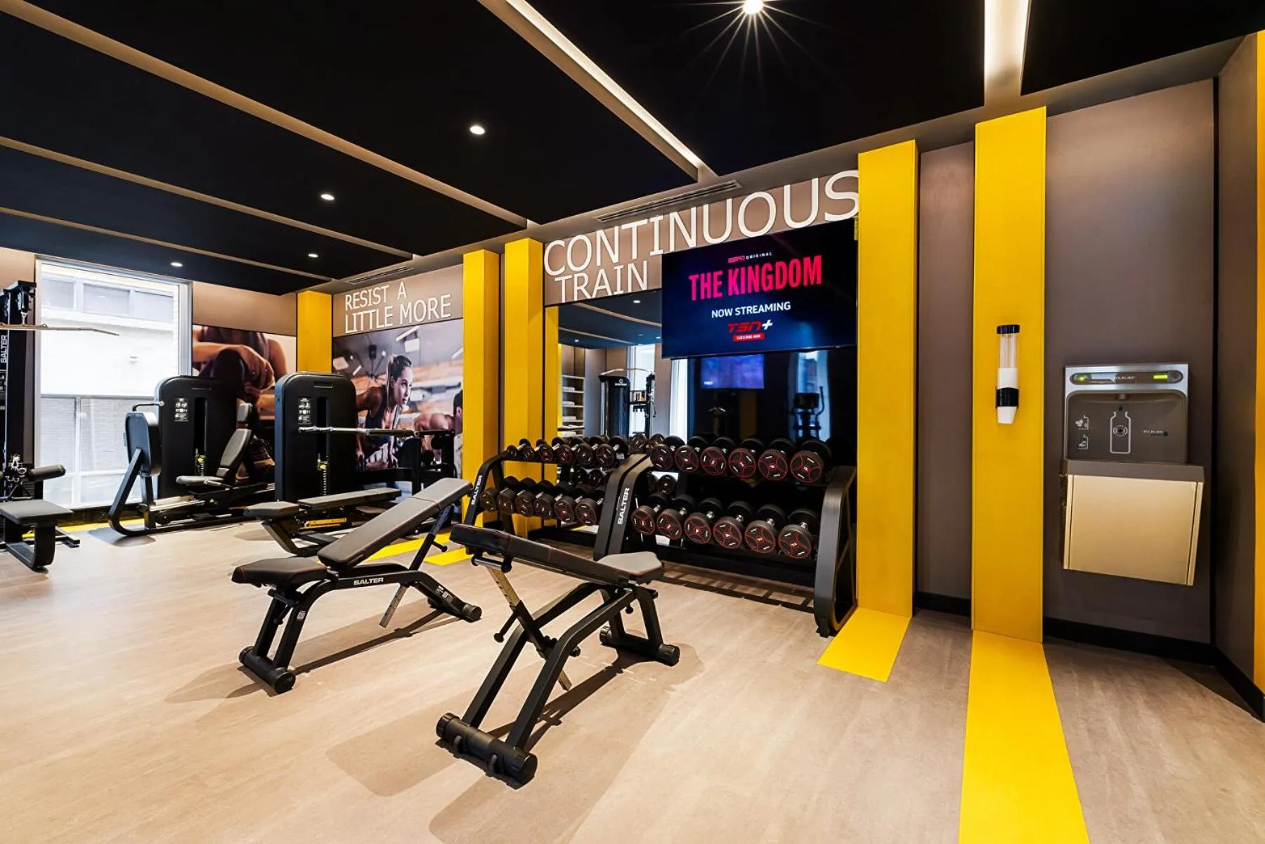 Fitness centre/facilities in Riu Plaza Toronto