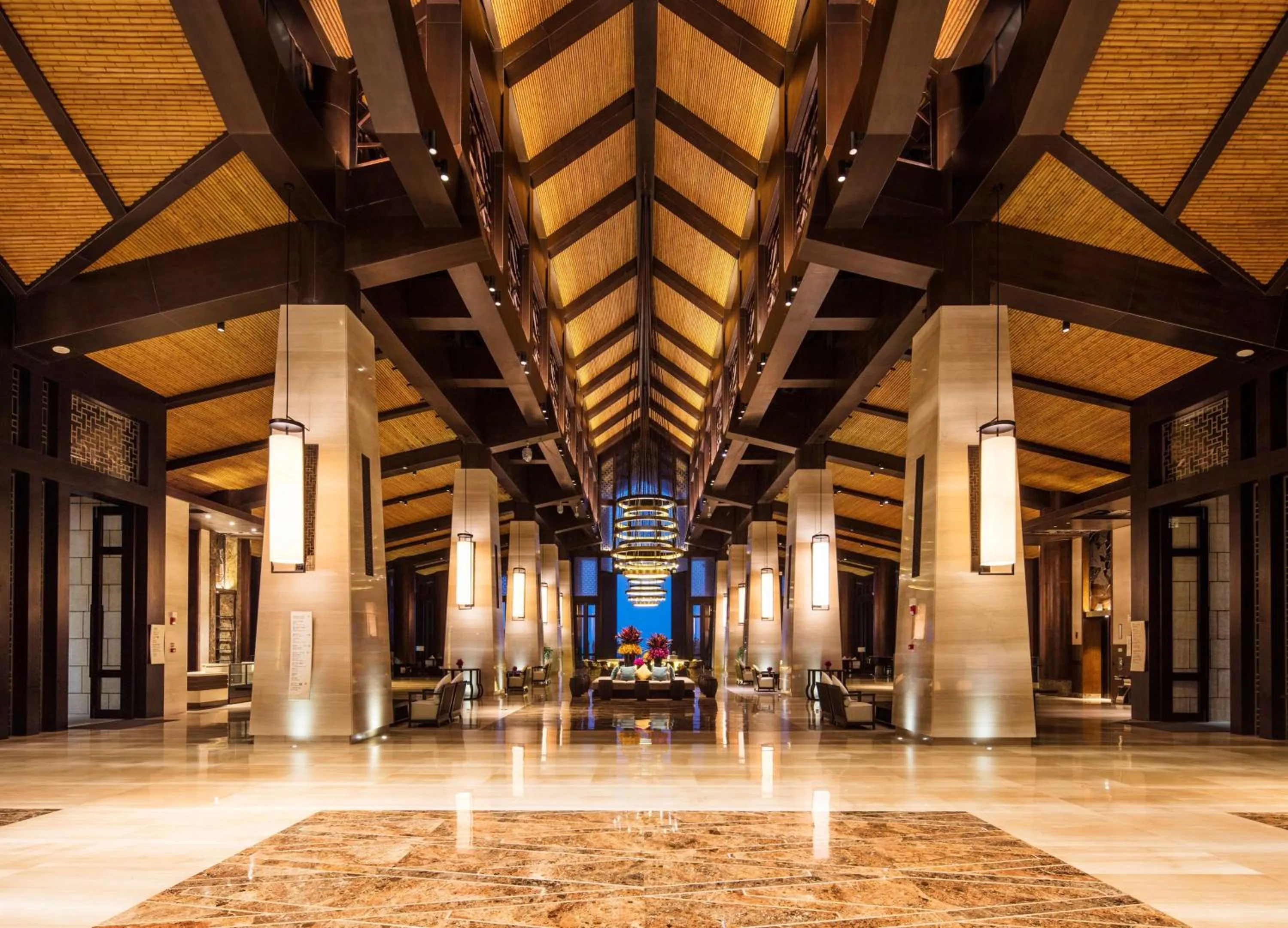 Lobby or reception in Hilton Wenchang