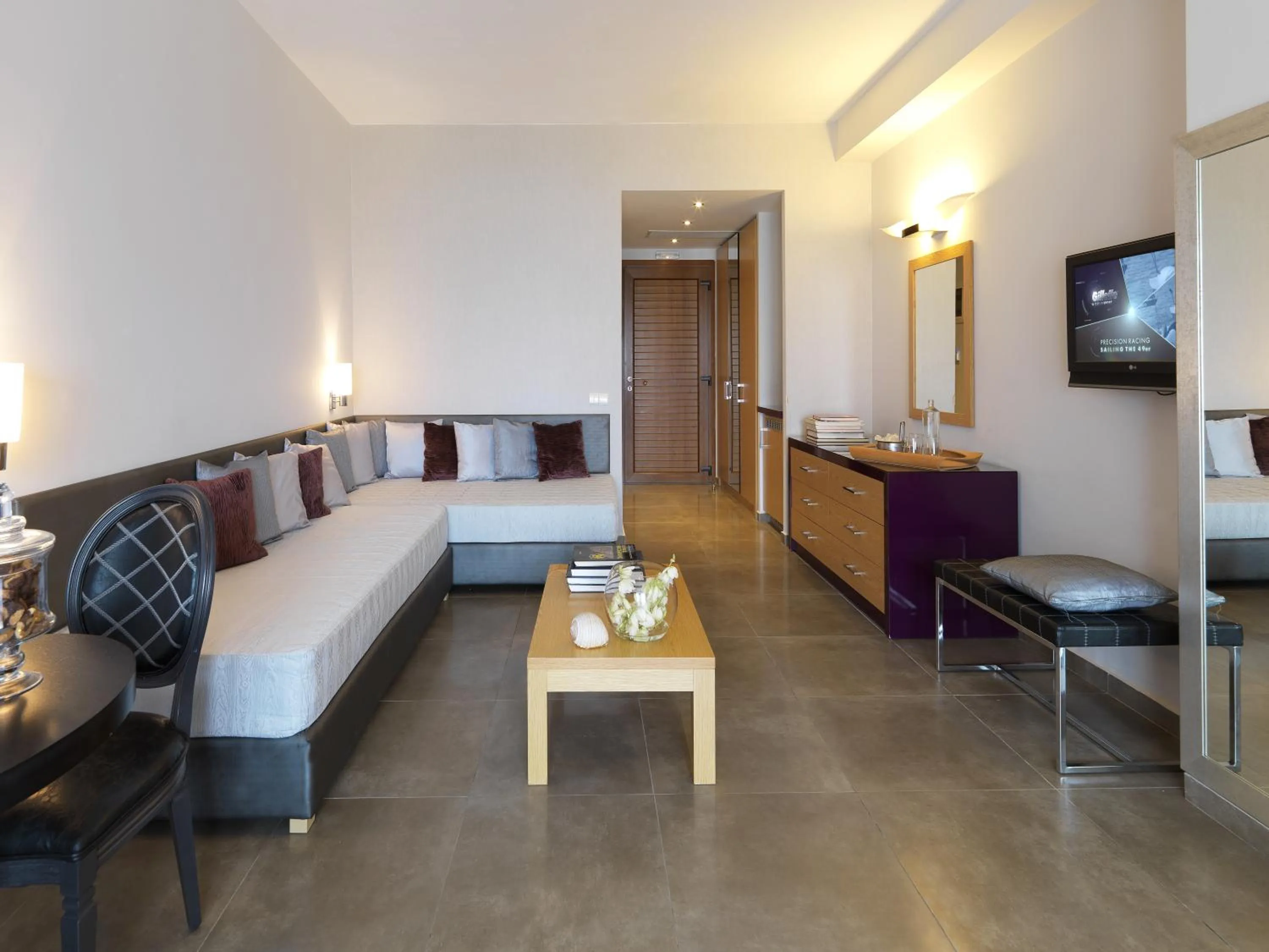 Living room in Olympion Sunset Halkidiki