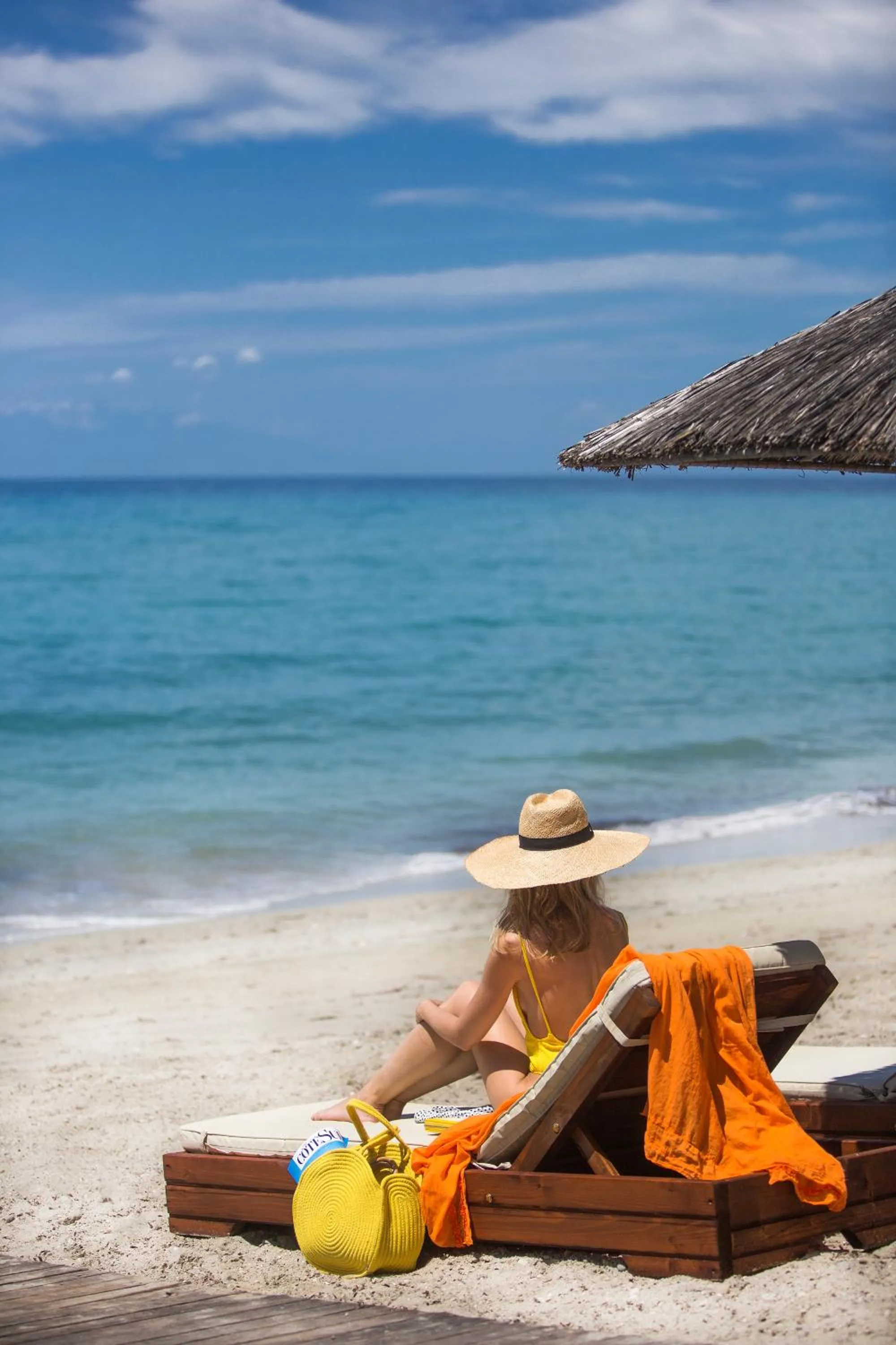 Beach in Olympion Sunset Halkidiki
