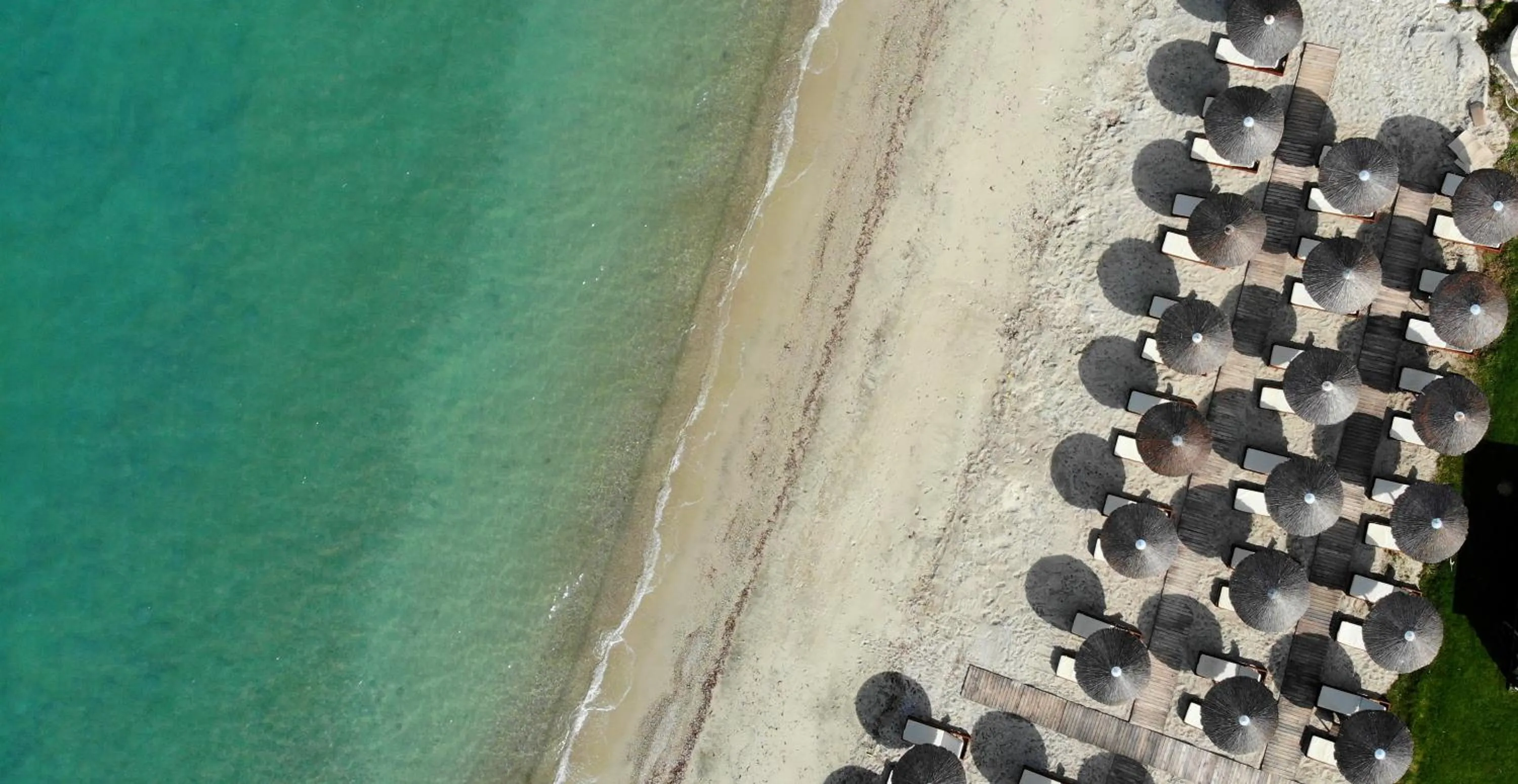 Beach in Olympion Sunset Halkidiki